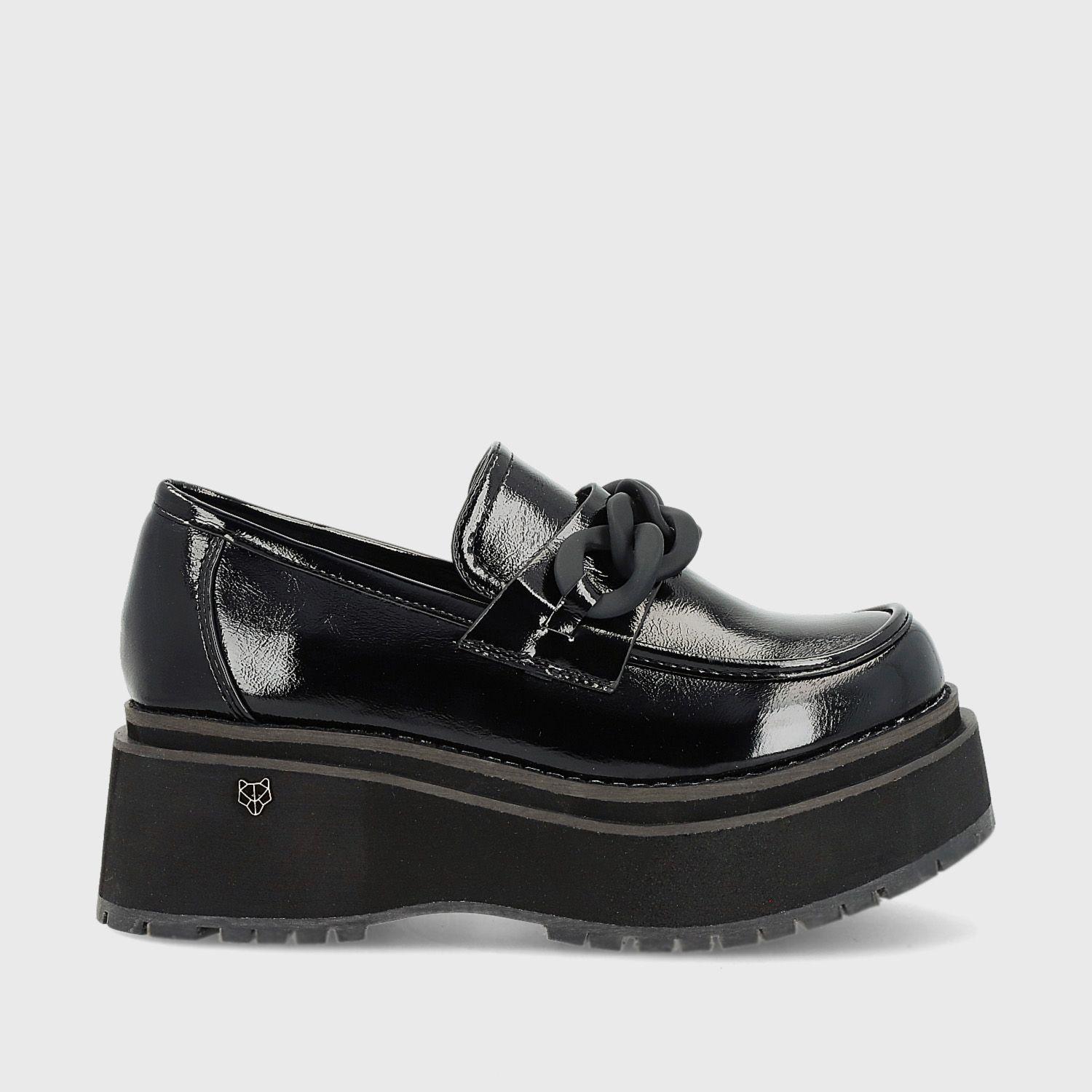 Zapato Plataforma Negro Mujer 15097 Gotta-0