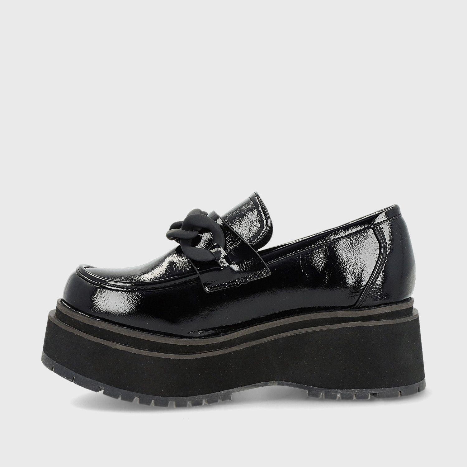 Zapato Plataforma Negro Mujer 15097 Gotta-3