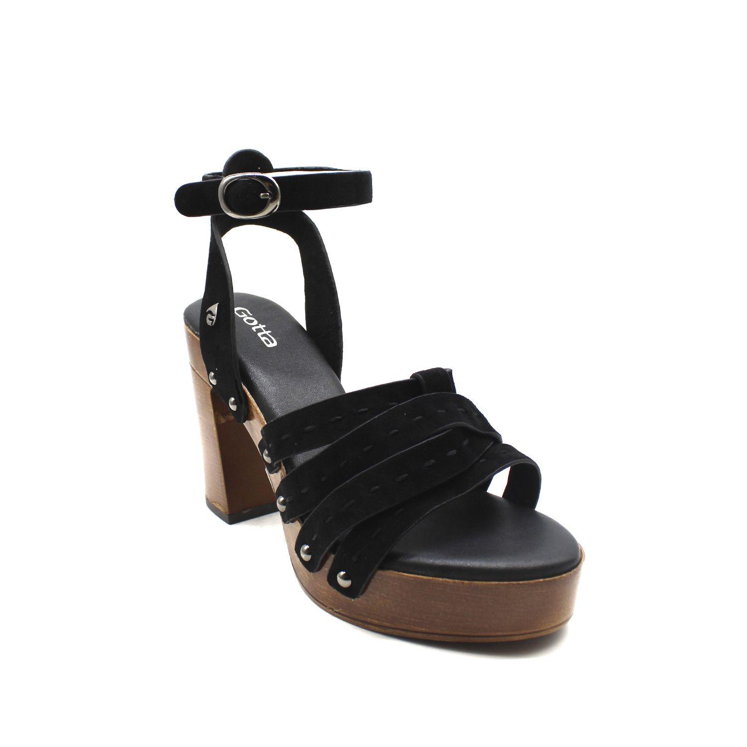 SANDALIA NEGRA 15744-1