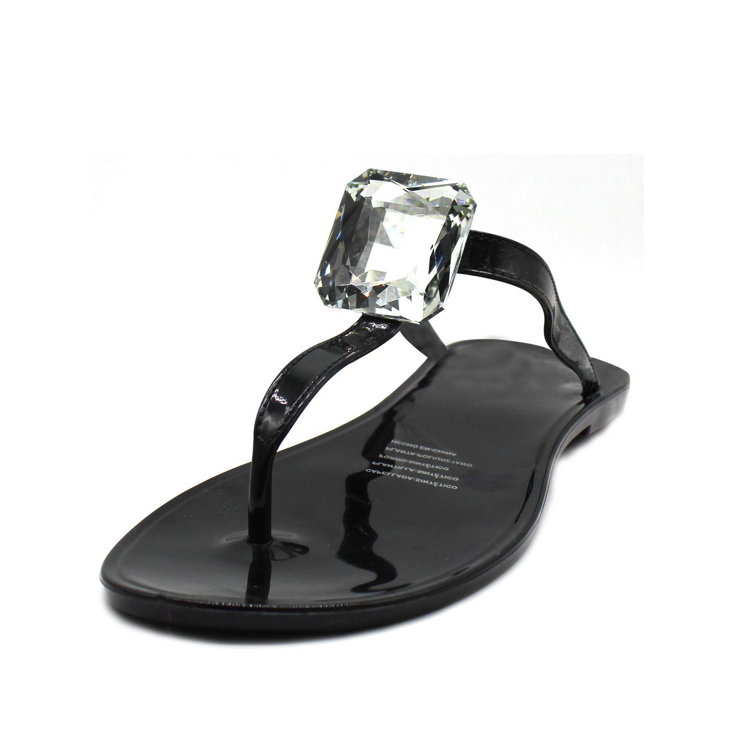 Sandalia Negra Mujer 12121 Gotta-5