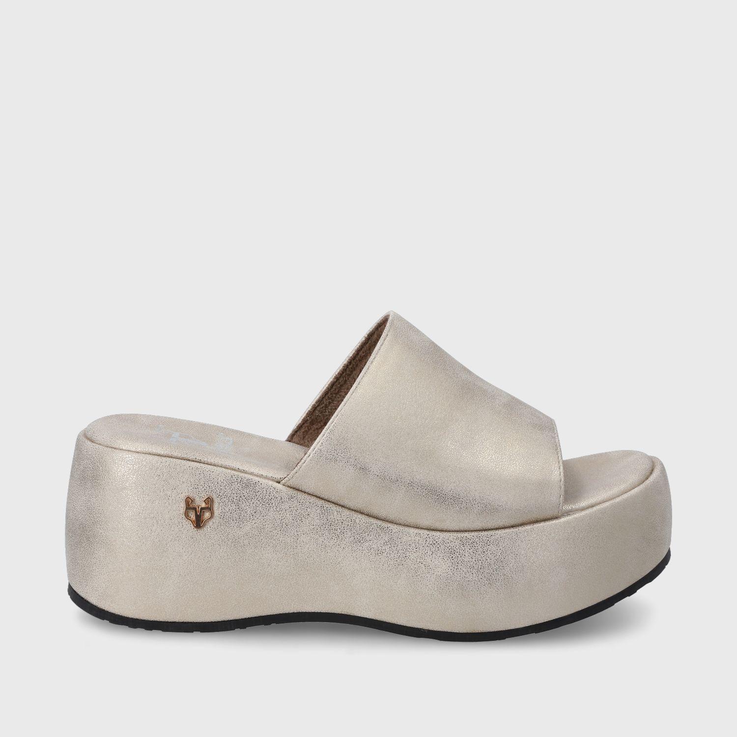 Sandalia Dorada Mujer 45824 Gotta-0