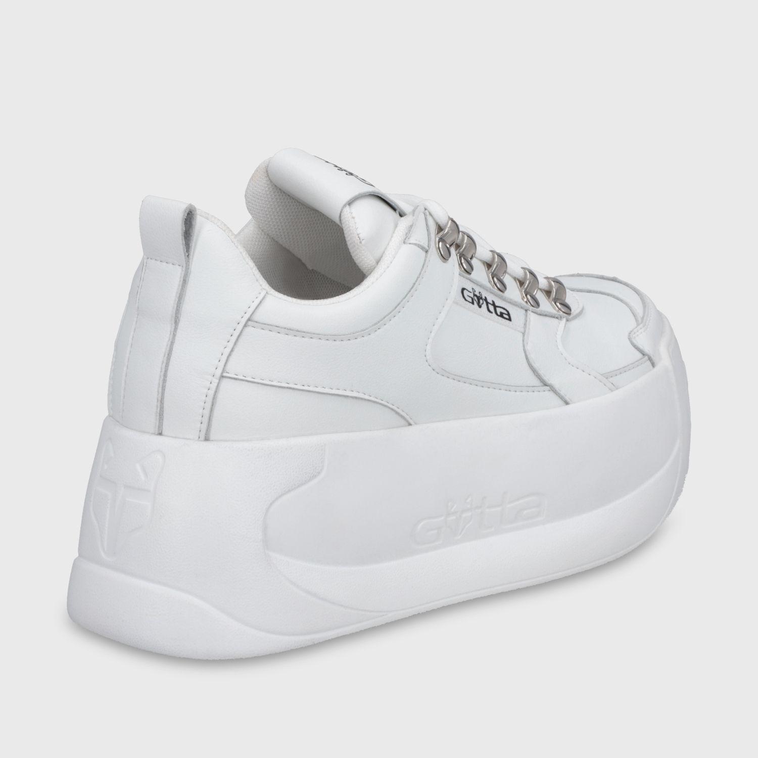 Zapatilla Plataforma Blanca Mujer C732B Gotta-4