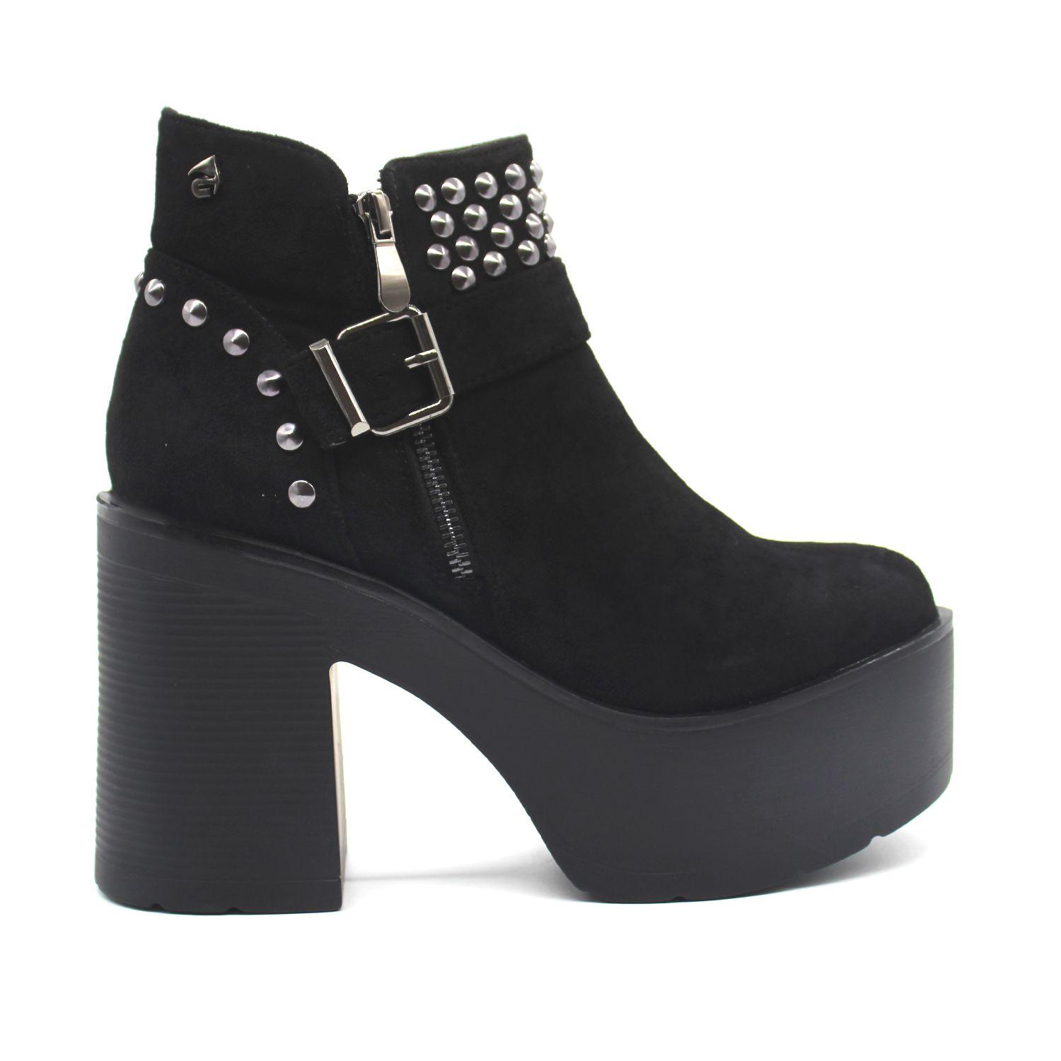 Botín Negro Mujer 15031 Gotta-0