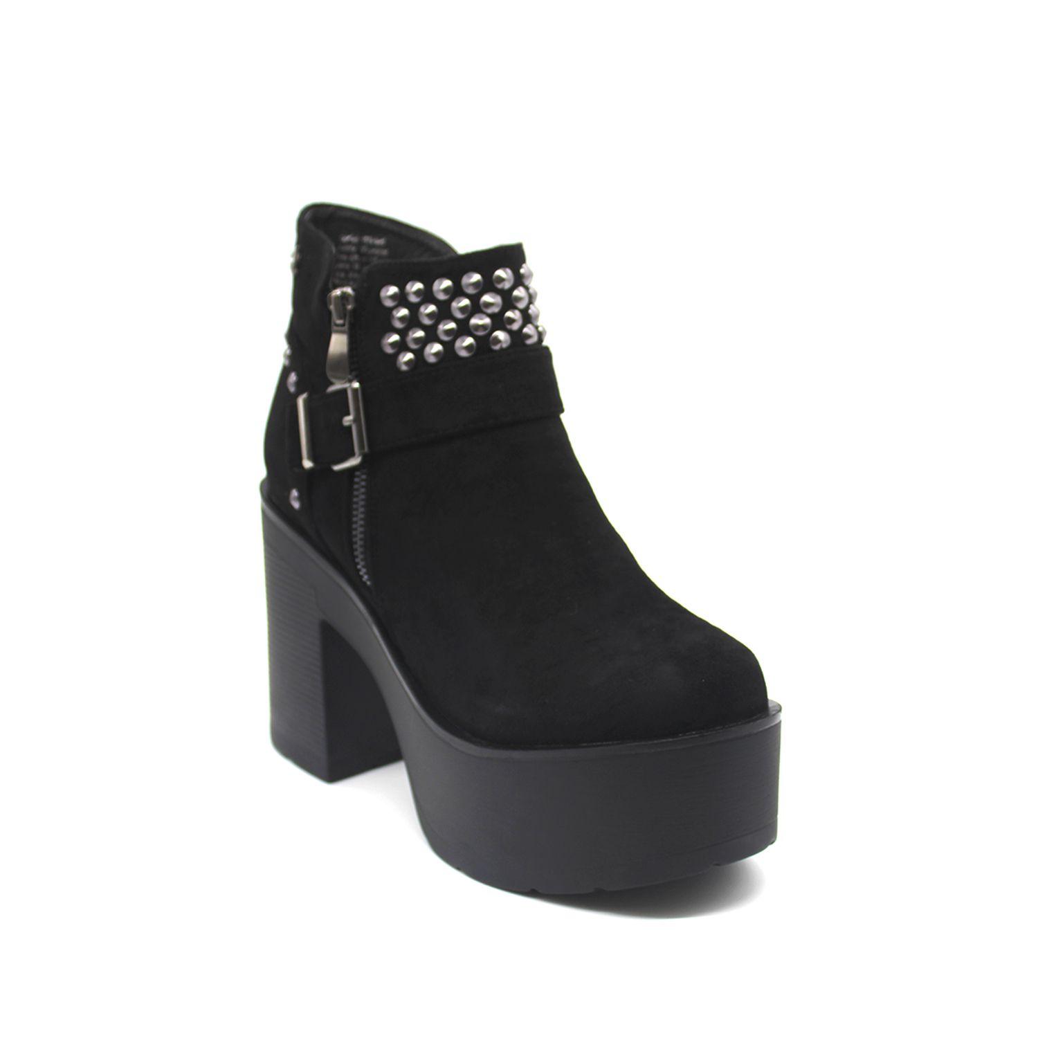 Botín Negro Mujer 15031 Gotta-1