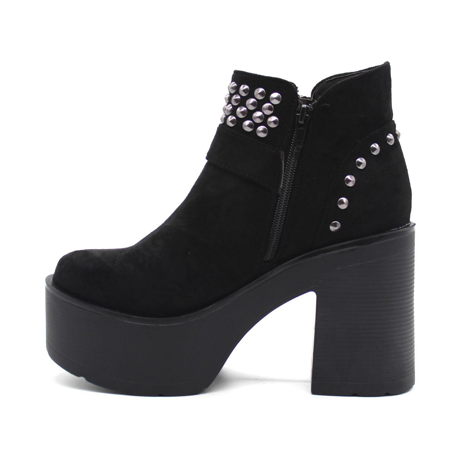 Botín Negro Mujer 15031 Gotta-3