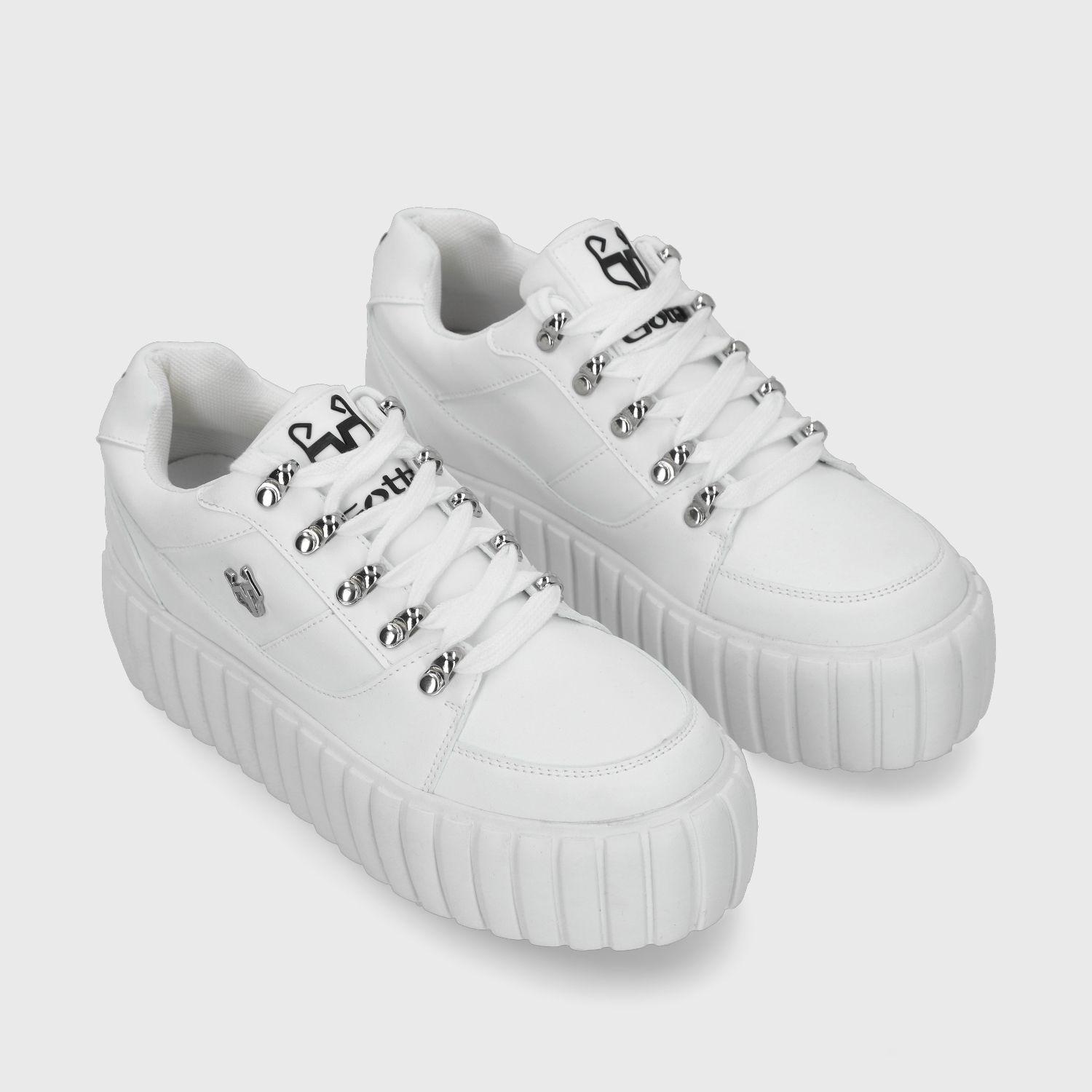 Zapatilla Blanca Mujer 43073 Gotta-2