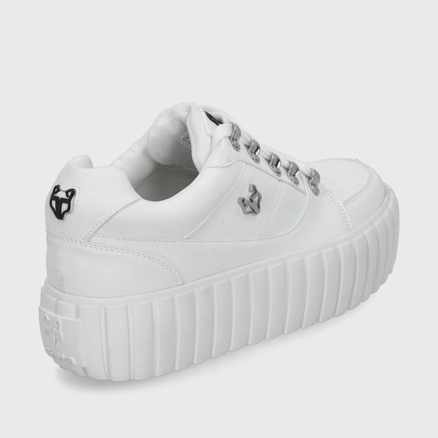 Zapatilla Blanca Mujer 43073 Gotta-4