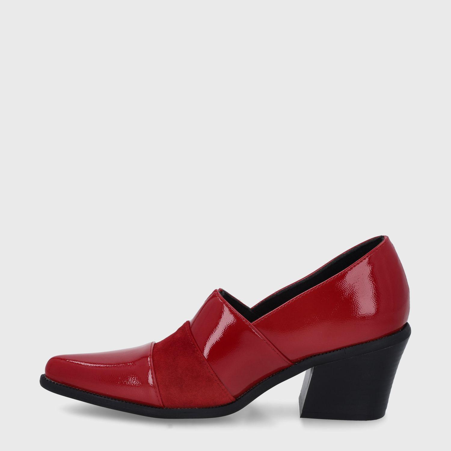 Zapato Taco Mujer Rojo 33765 Gotta-3