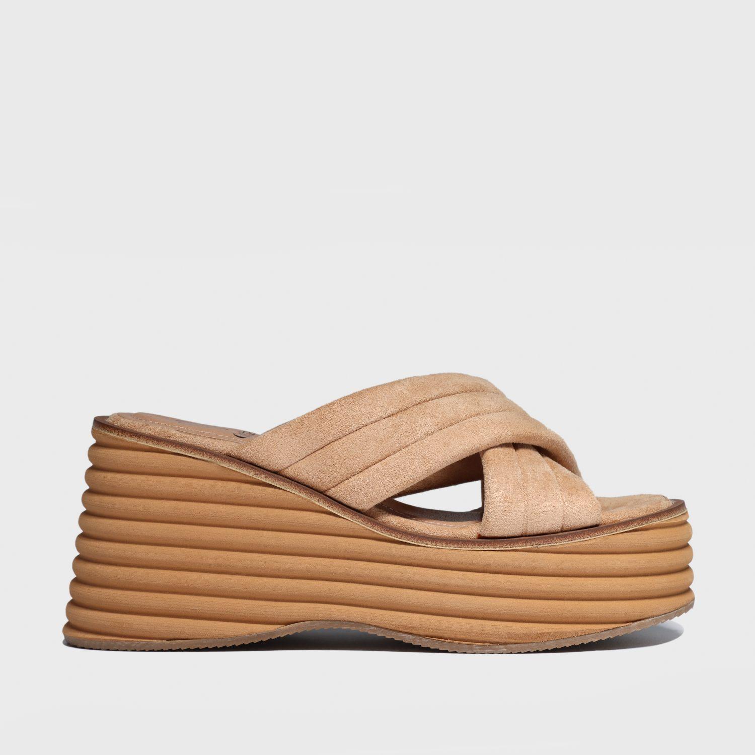 Sandalia Plataforma Camel Mujer 25211 Gotta-0