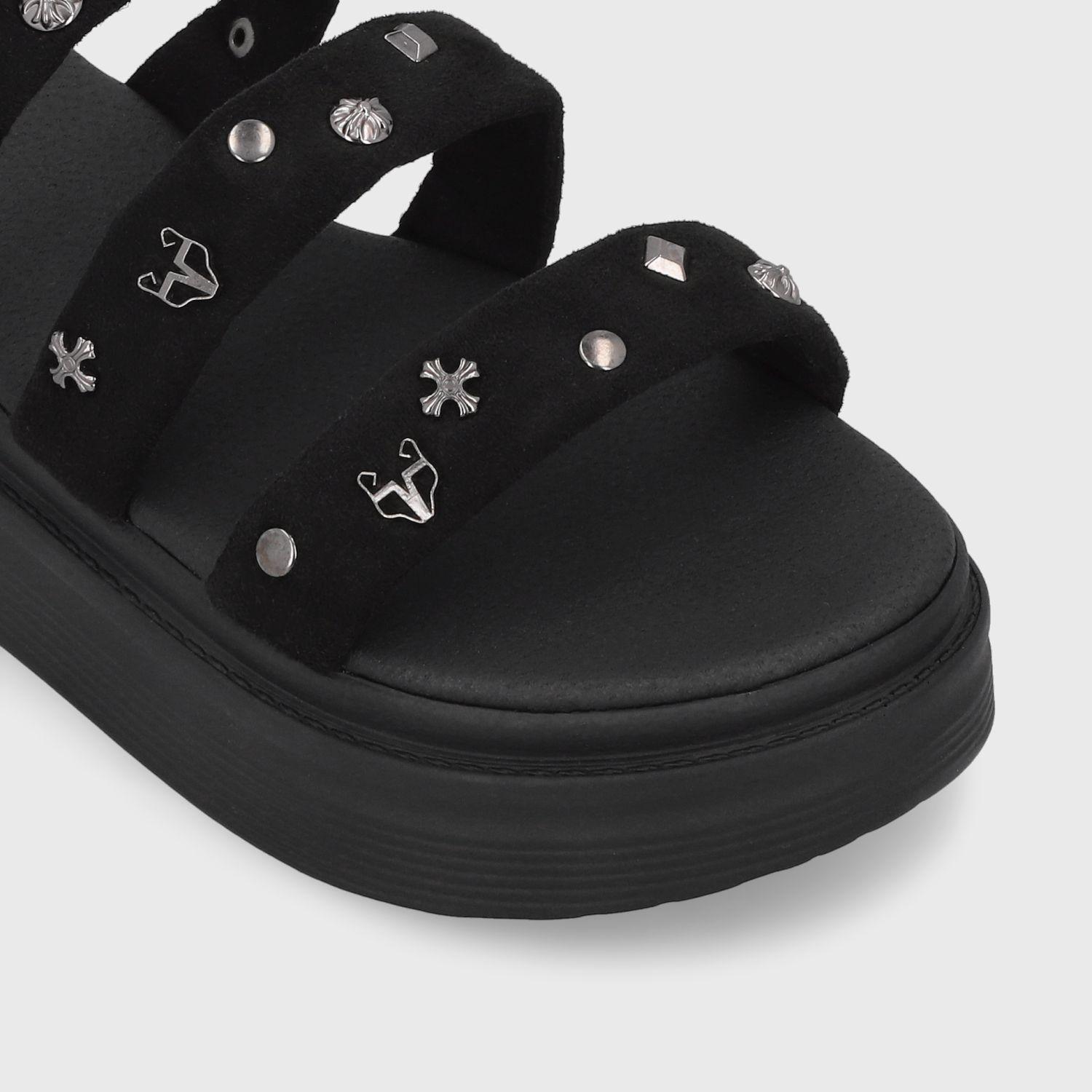 Sandalia Negra  Mujer 43012 Gotta-5