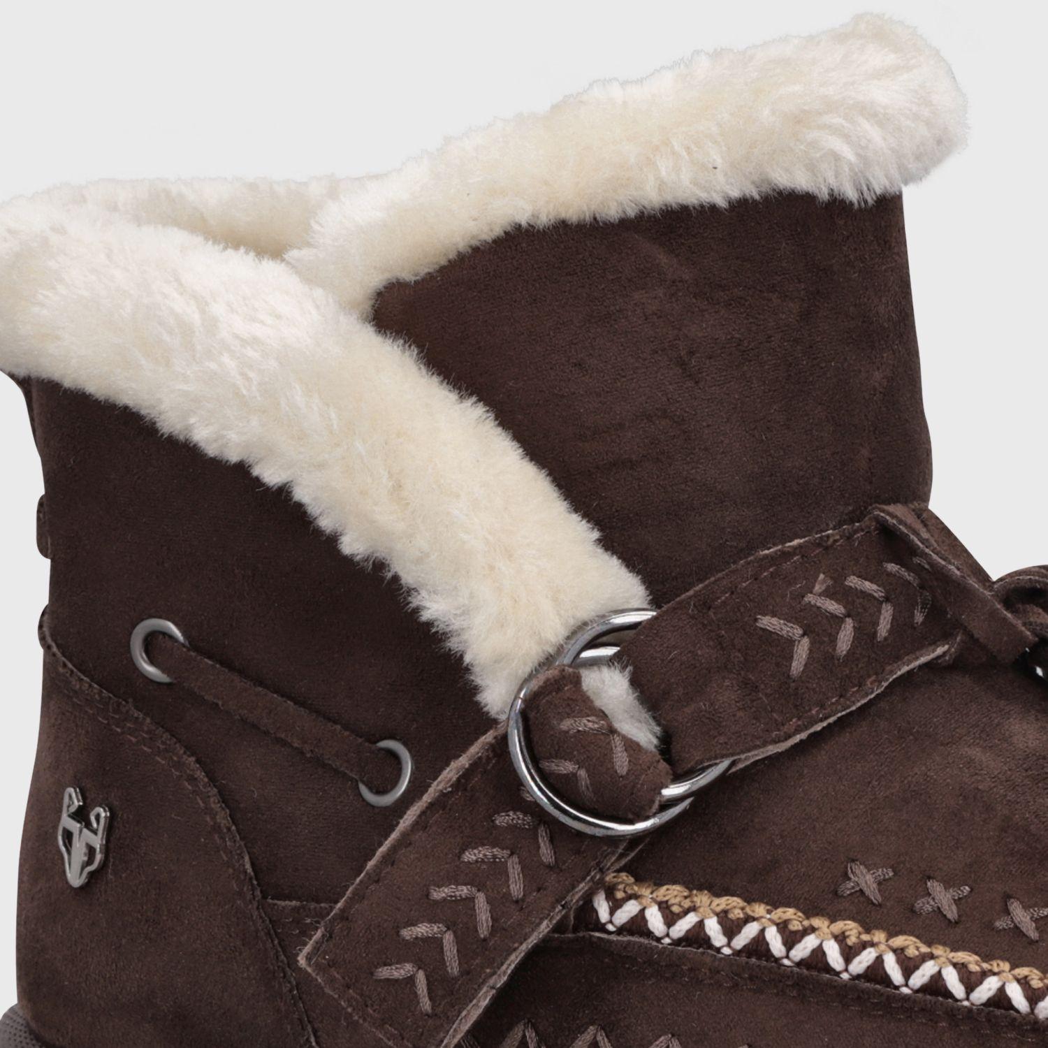 Botin Plataforma Café Mujer 4811753 Gotta-5