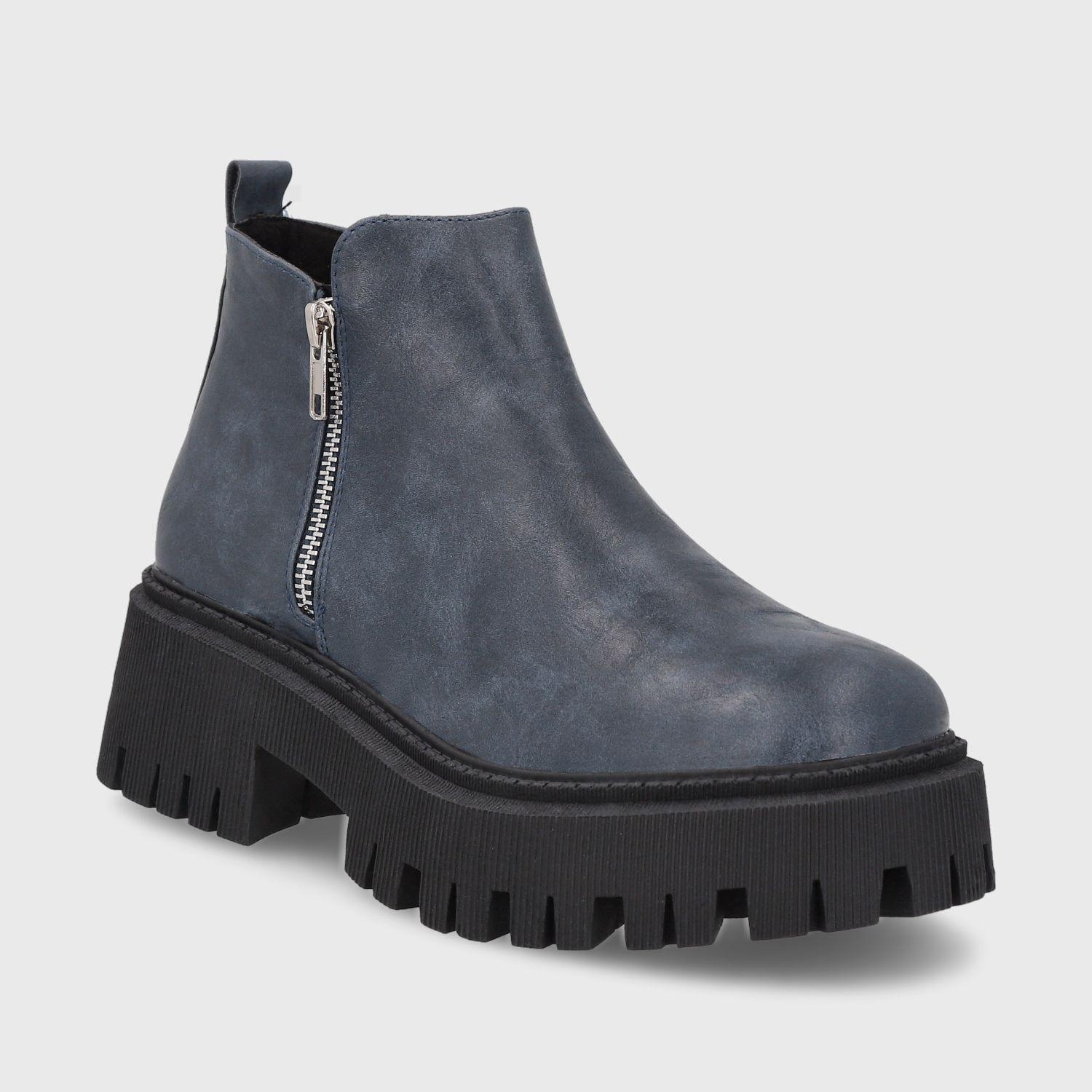 Botín Azul Mujer 23505 Gotta-1