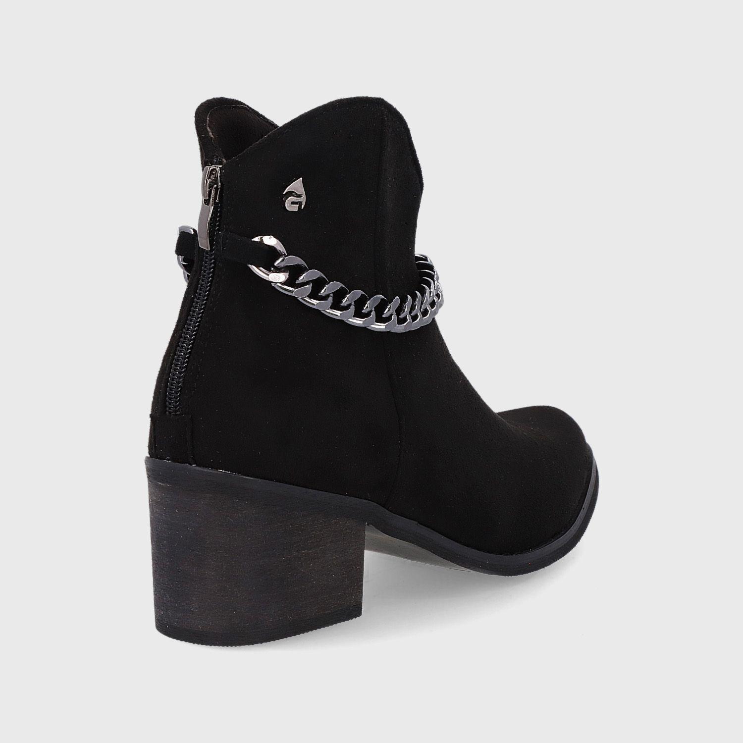 Botín Negro Mujer 23732 Gotta-4