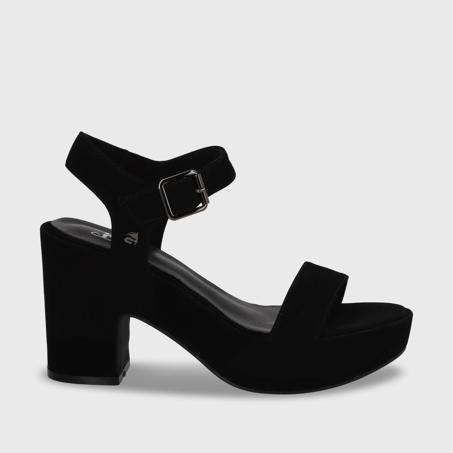 Sandalia Negra Mujer C5473 Gotta-0