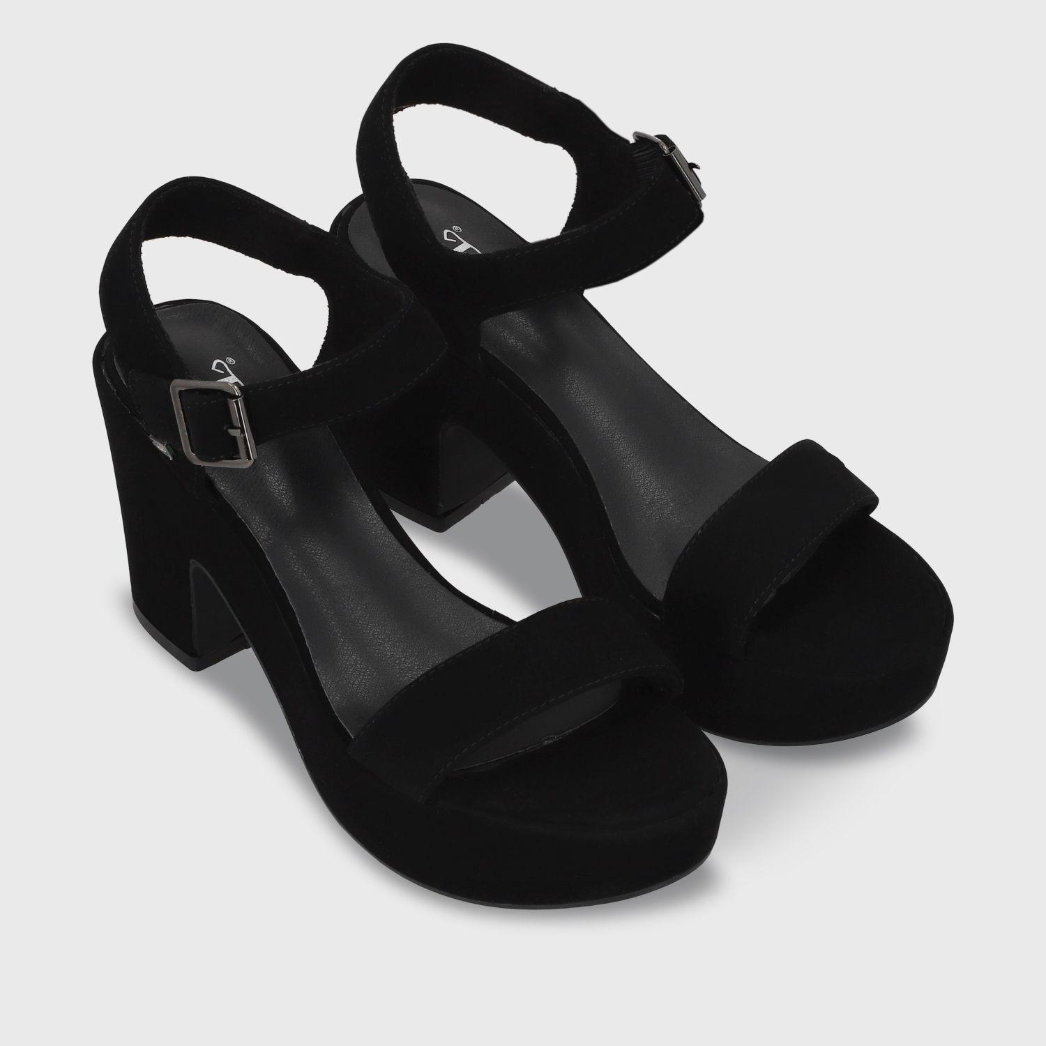Sandalia Negra Mujer C5473 Gotta-2