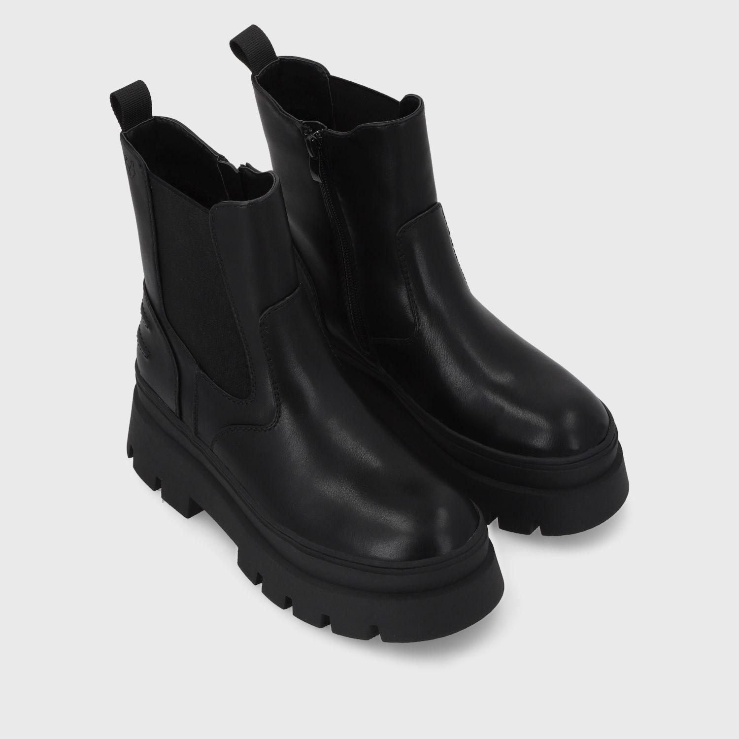 Botín Plataforma Negro Mujer 46101 Gotta-2