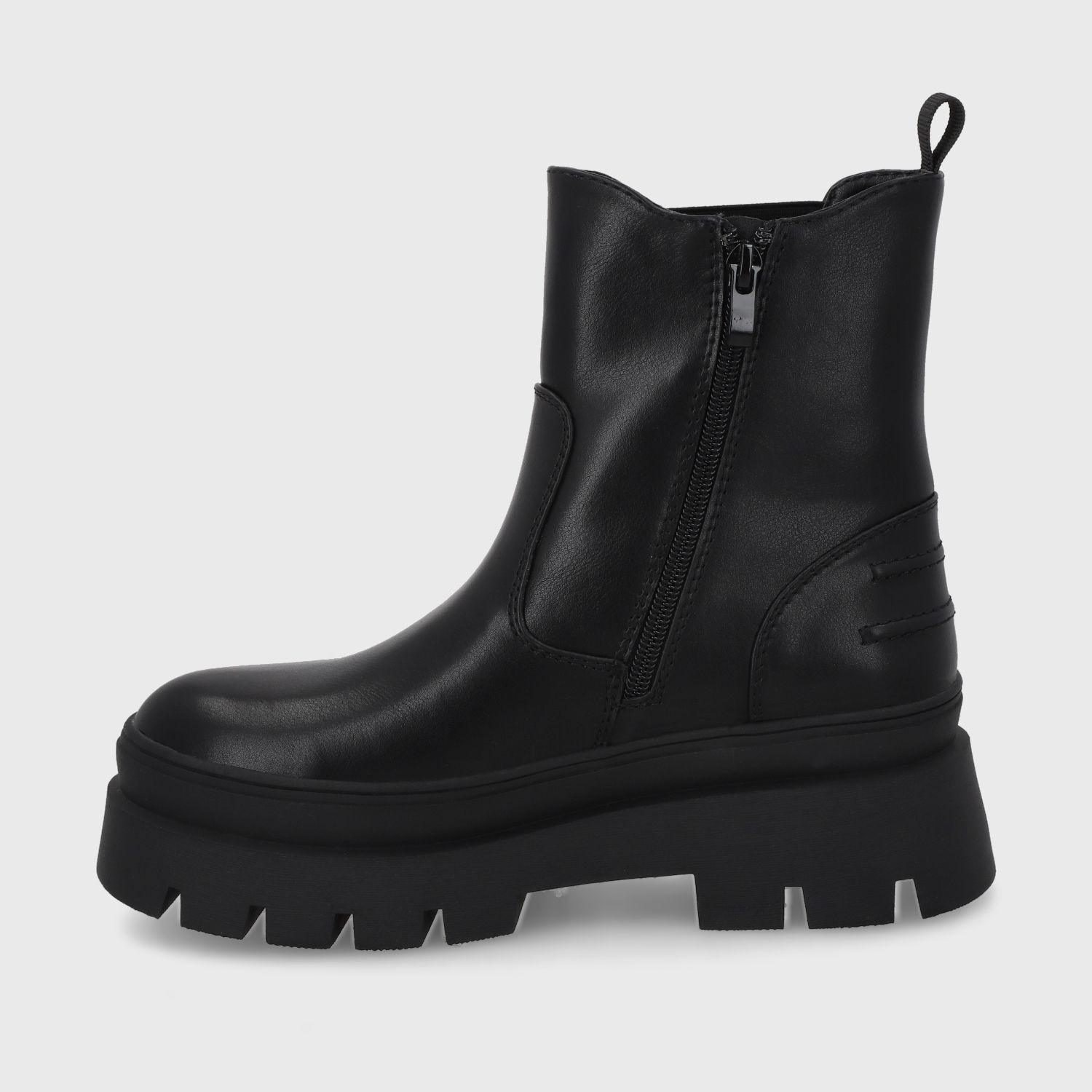 Botín Plataforma Negro Mujer 46101 Gotta-3