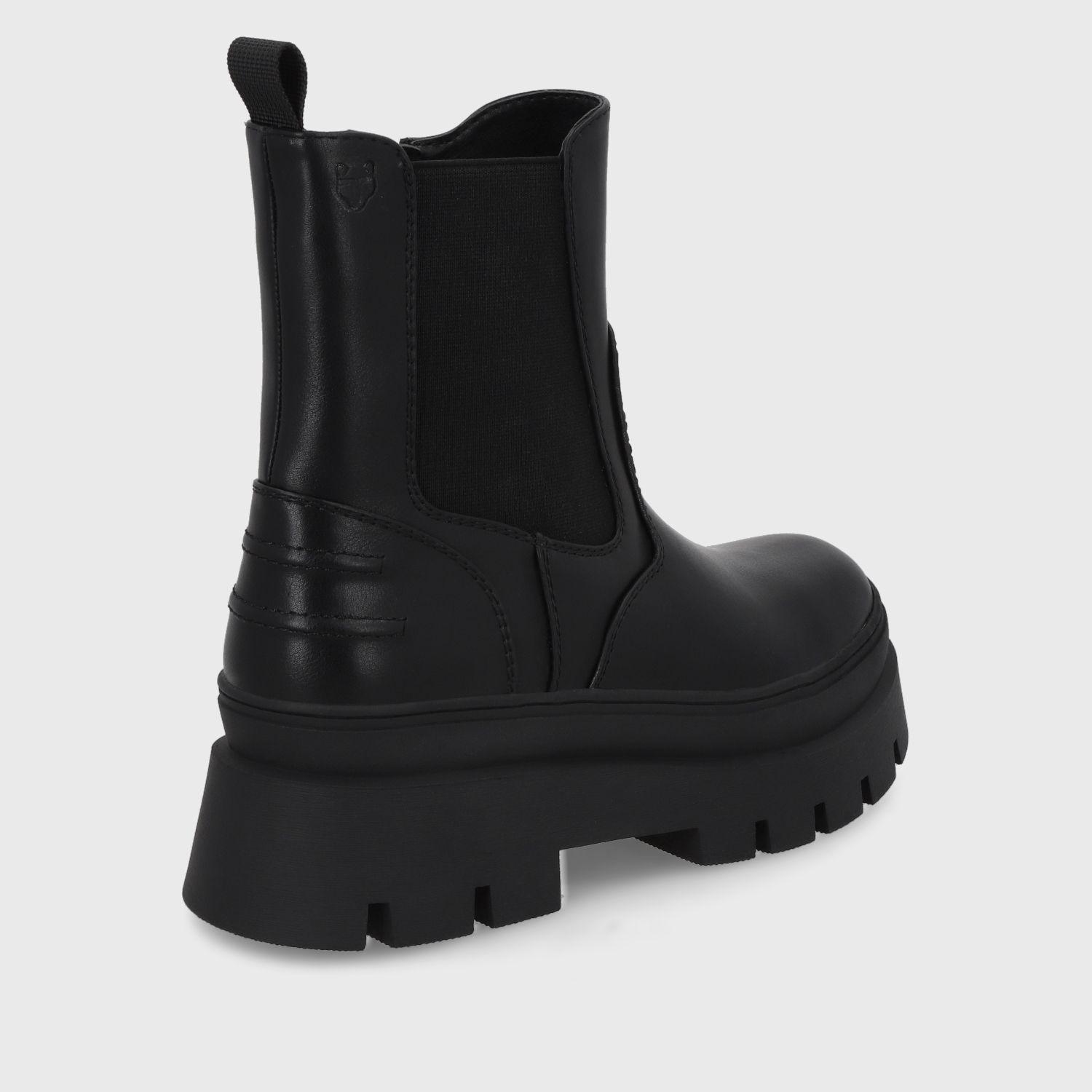 Botín Plataforma Negro Mujer 46101 Gotta-4