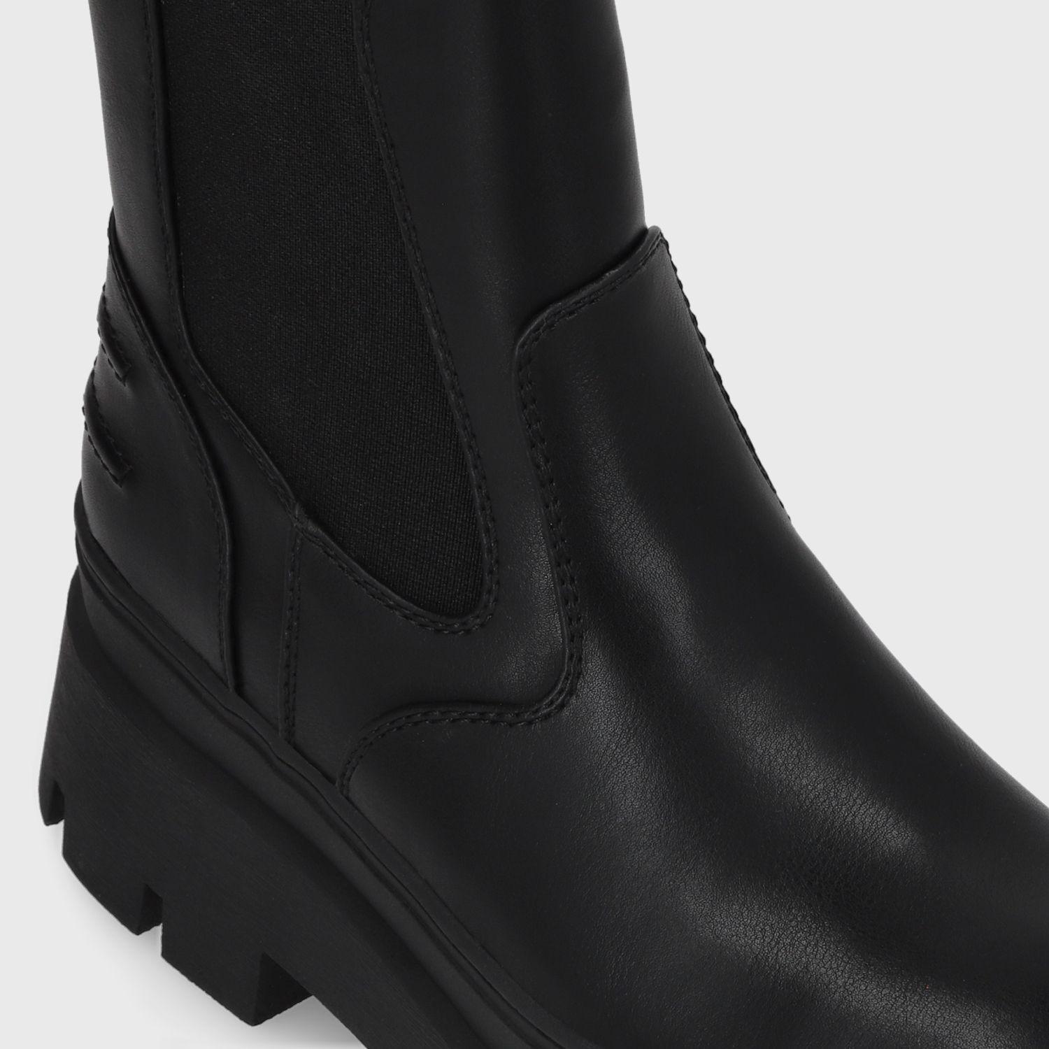 Botín Plataforma Negro Mujer 46101 Gotta-5