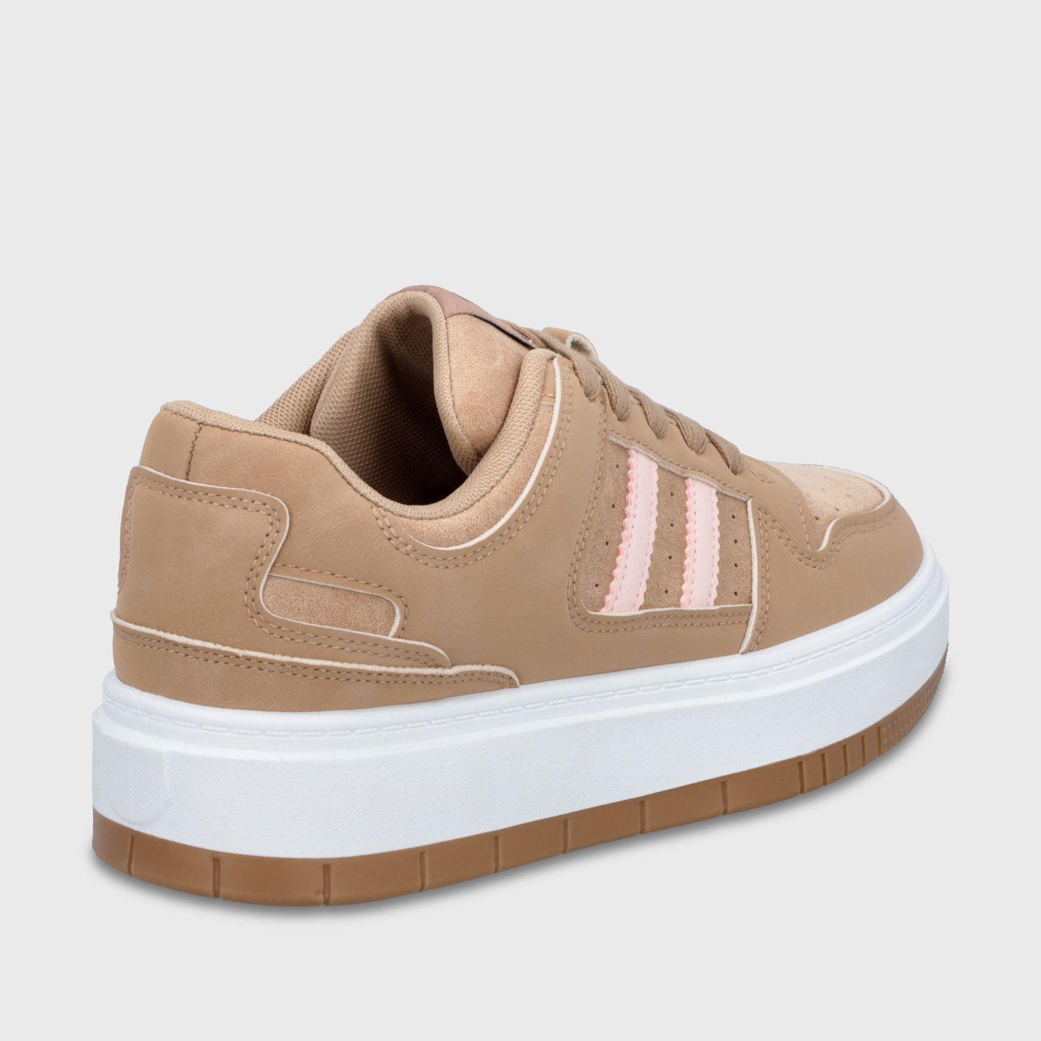 Zapatillas Plataforma Beige Mujer 58030 Gotta-4