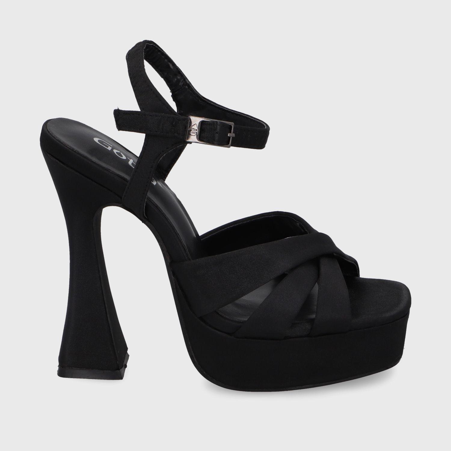 Sandalia Negra  Mujer 45941 Gotta-0