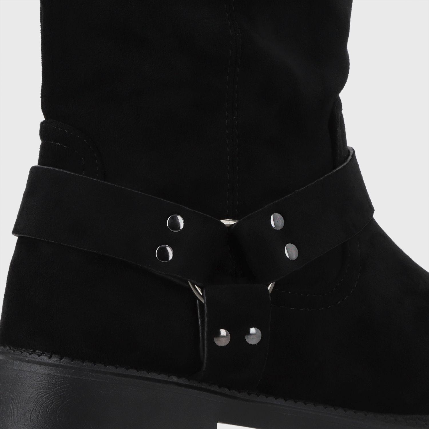 Bota Taco Negra Mujer 55331 Gotta-5