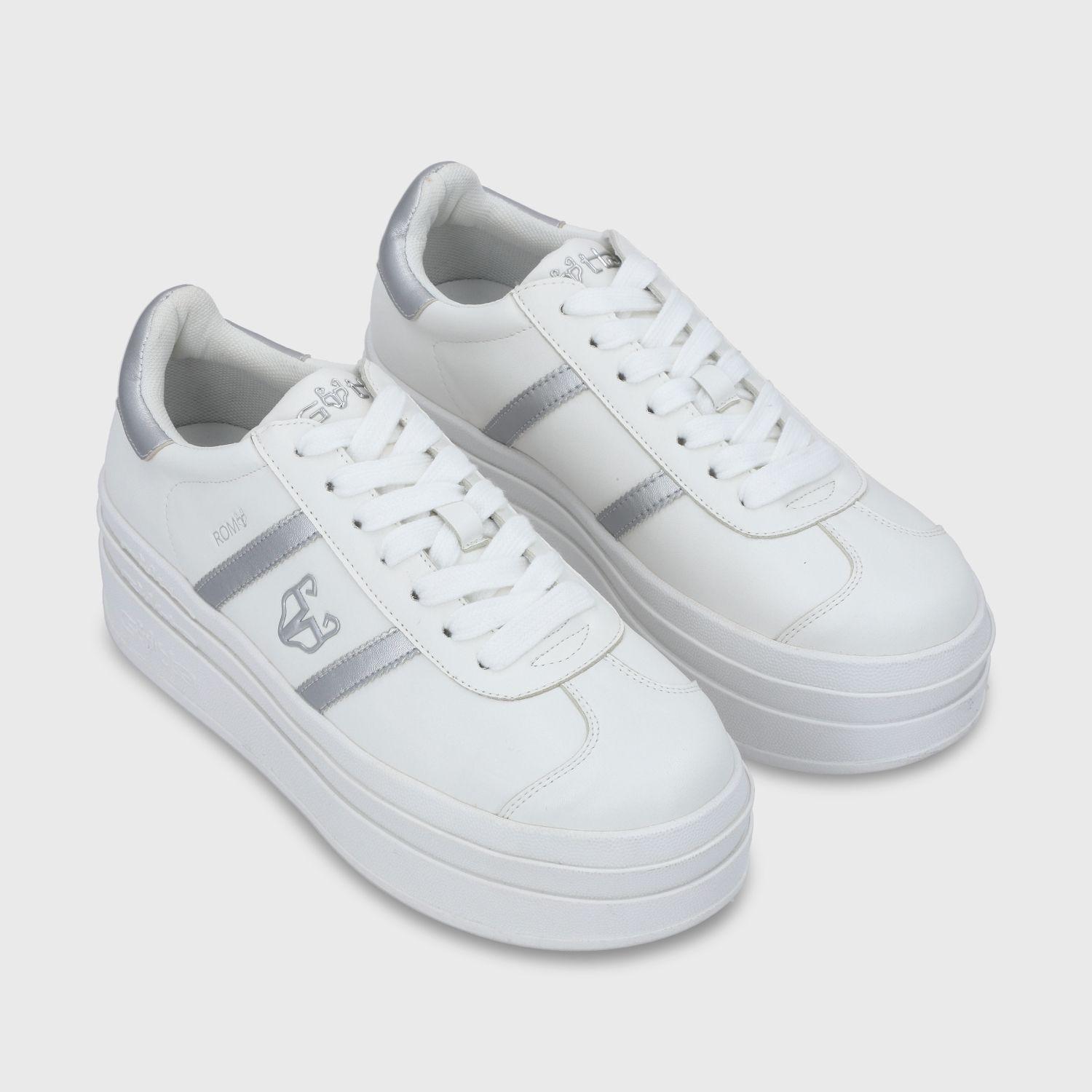 zapatilla Plataforma Plateado Mujer 53750 Gotta-2