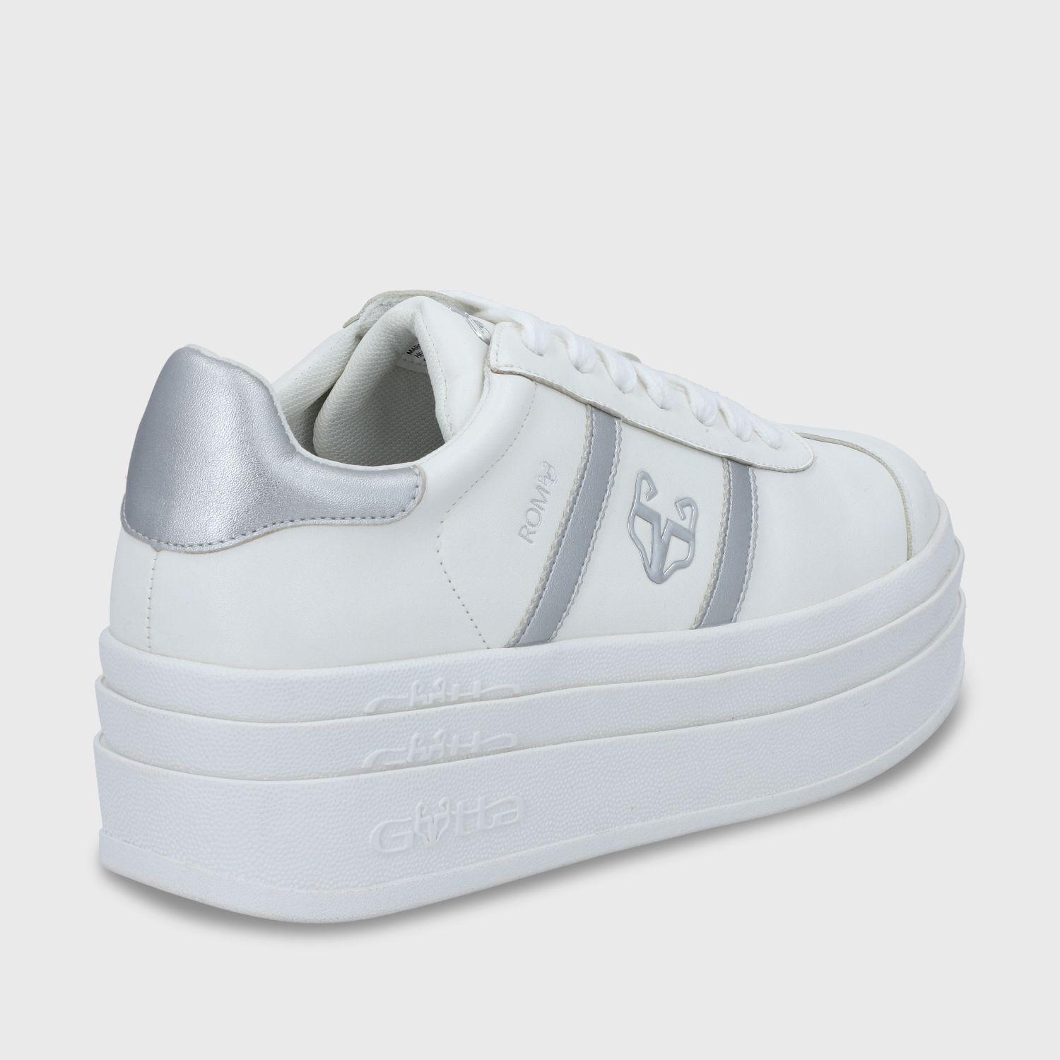 zapatilla Plataforma Plateado Mujer 53750 Gotta-4