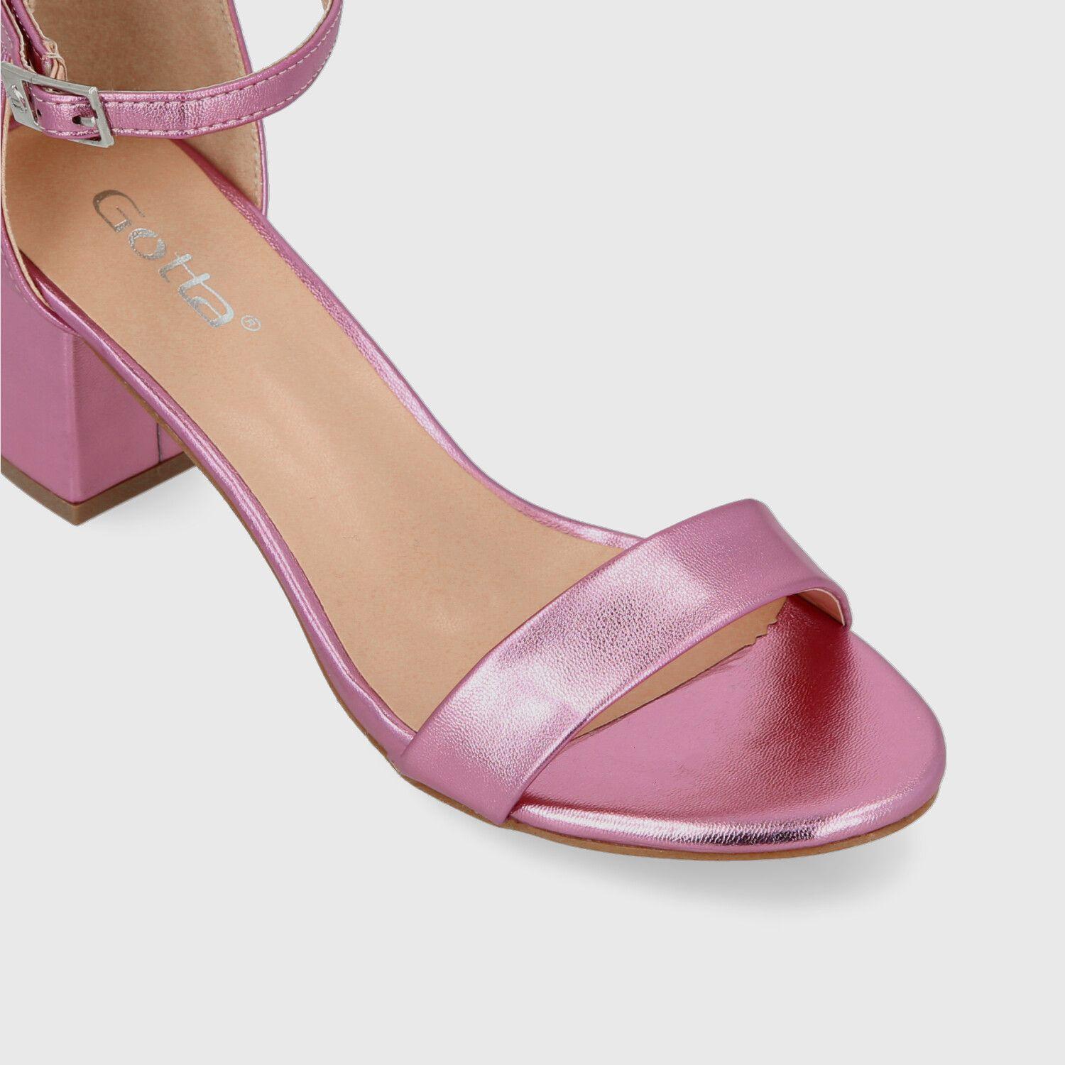 Sandalia Rosa Mujer C6161 Gotta-5