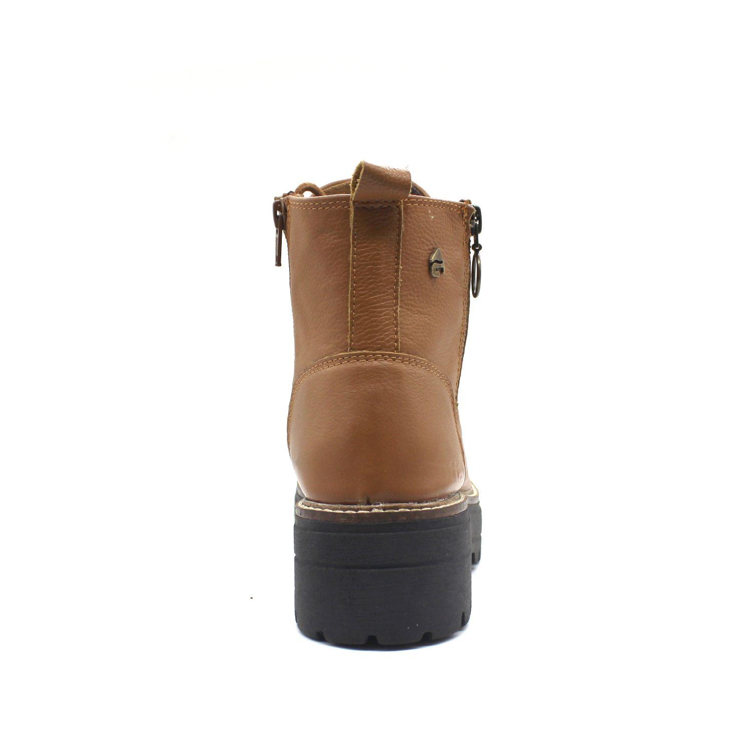 BOTIN CUERO CAMEL C5816-5