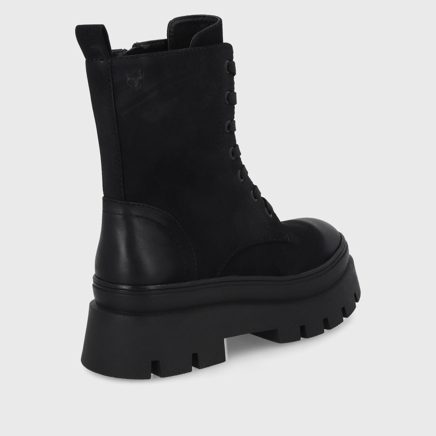 Botín Plataforma Negro Mujer 46102 Gotta-4