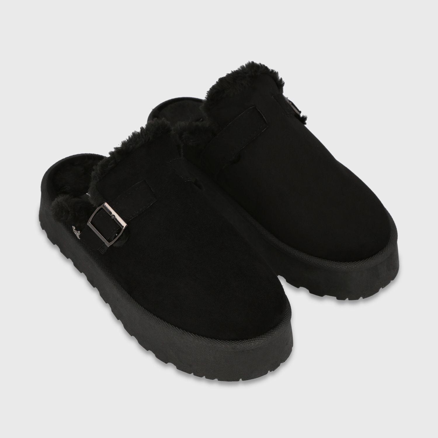 Zueco Plataforma Negro Mujer 6808001 Gotta-2