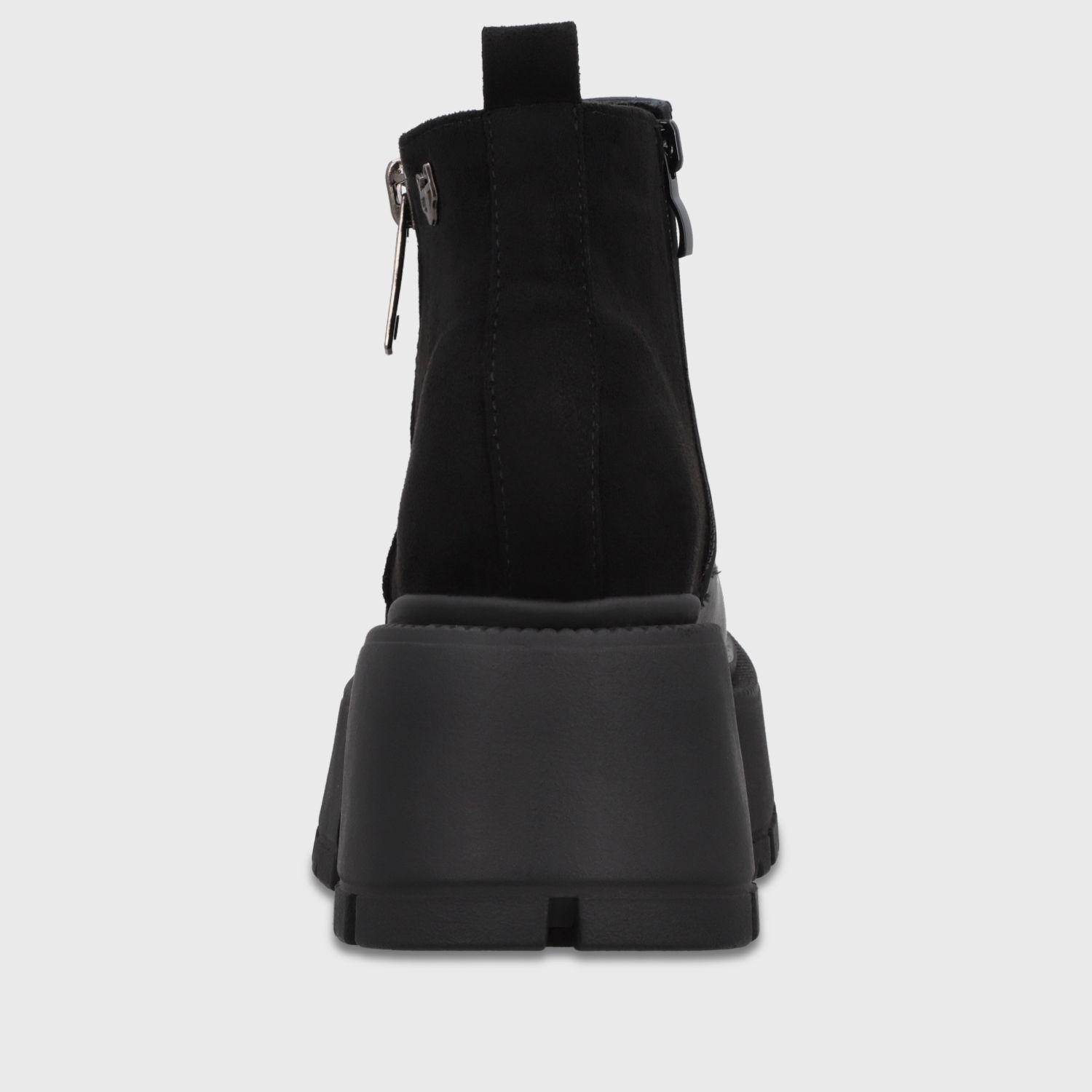 Botin Plataforma Negro Mujer 658511 Gotta-4