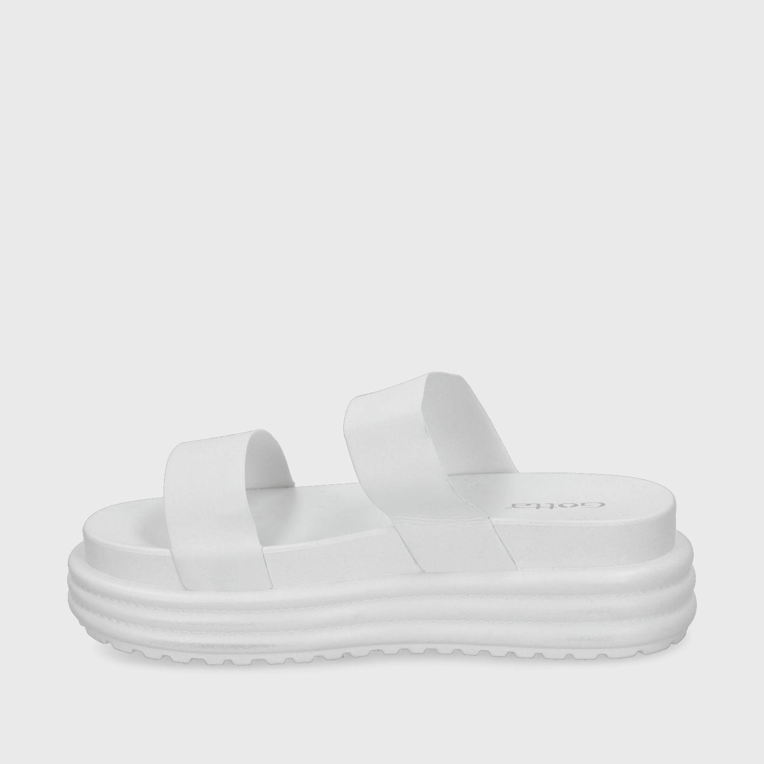 Sandalia Blanca Mujer 42021 Gotta-3