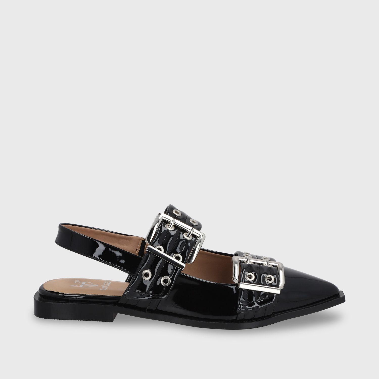 Ballerina Plana Mujer Negro 55240 Gotta-0