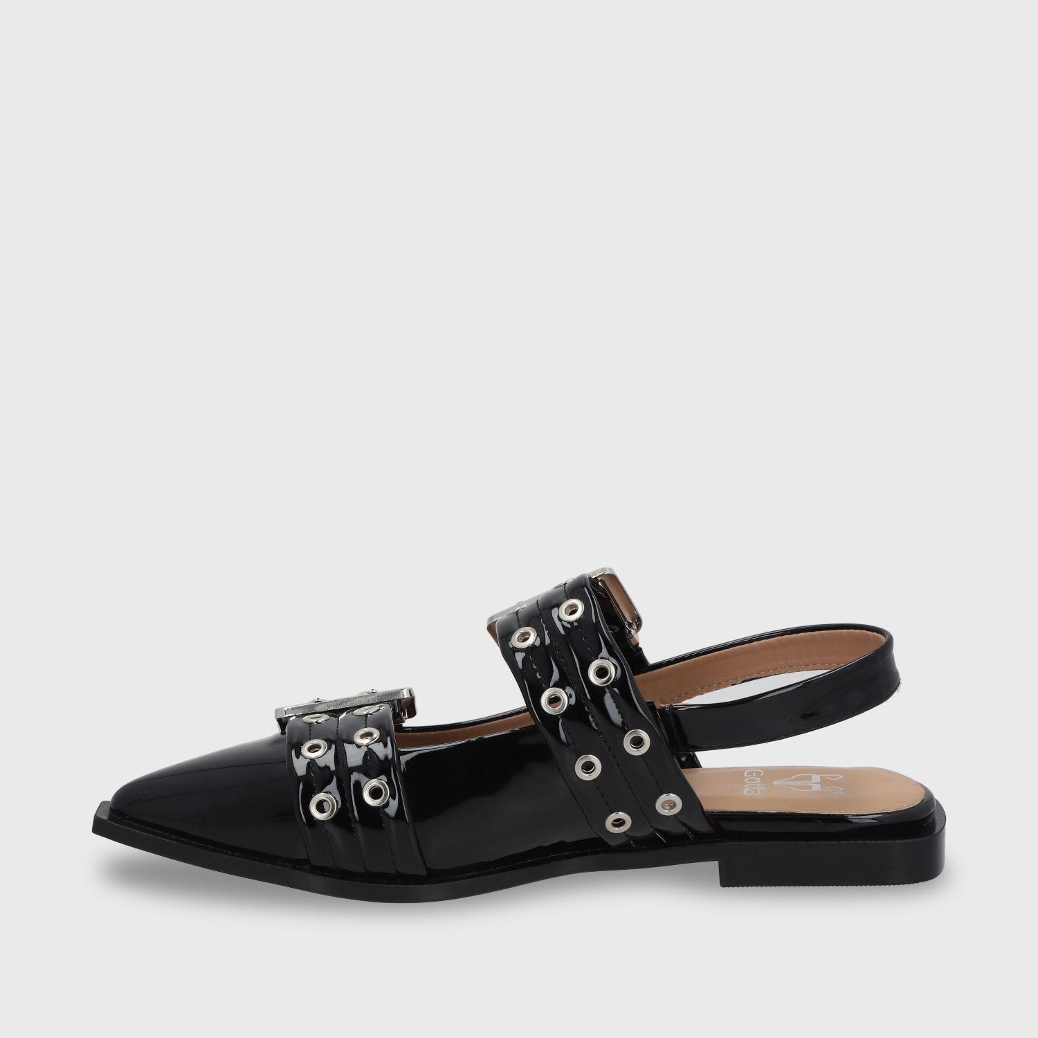 Ballerina Plana Mujer Negro 55240 Gotta-3
