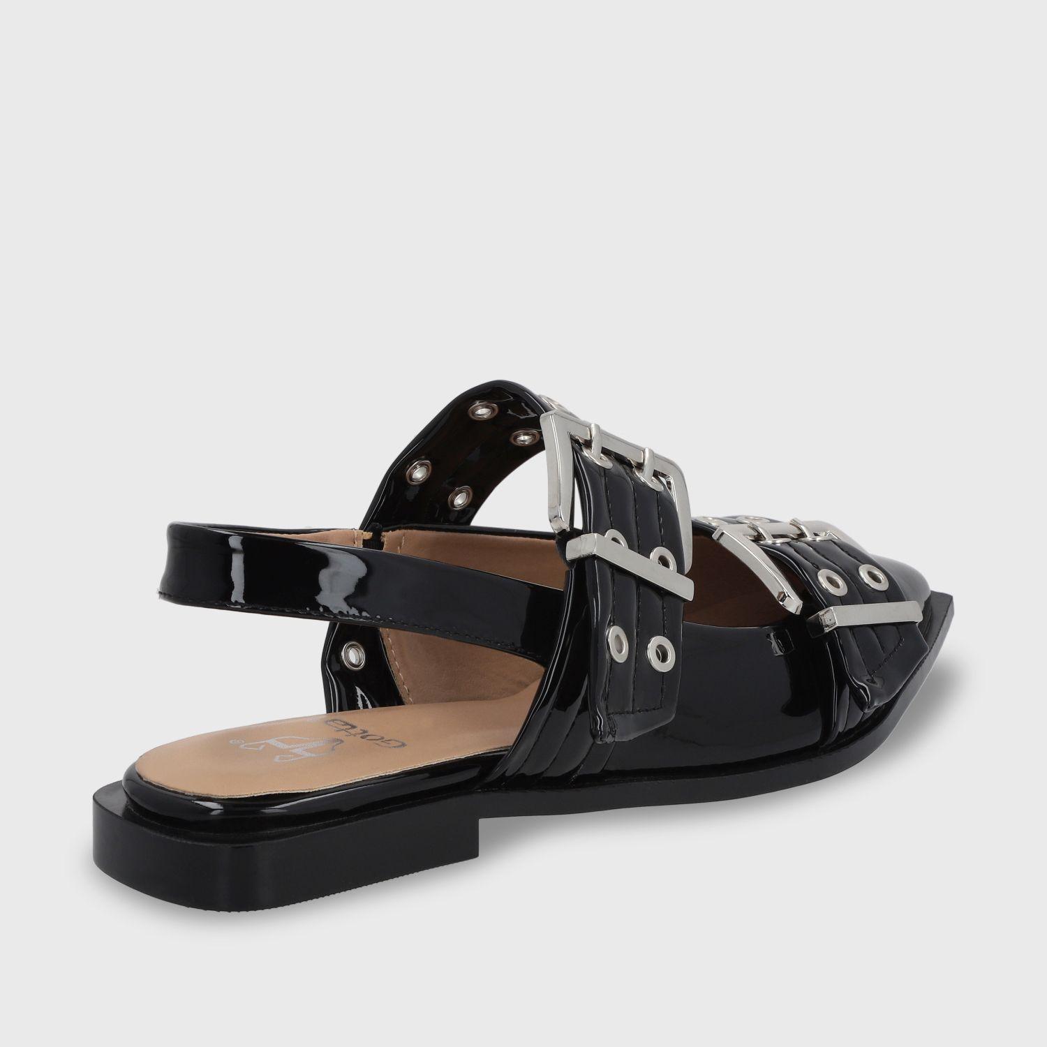Ballerina Plana Mujer Negro 55240 Gotta-4