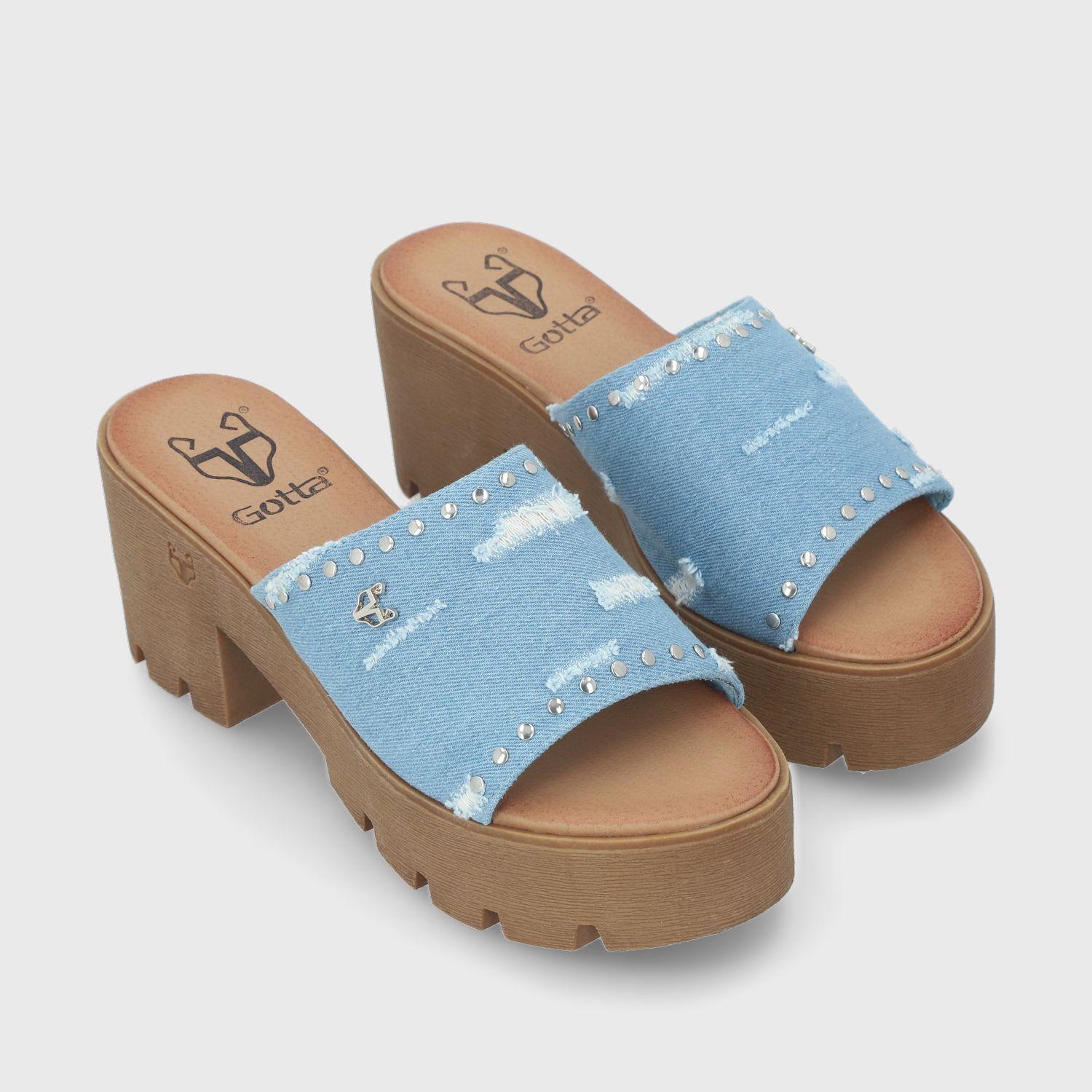 Sandalia Denim Mujer 43022 Gotta-2