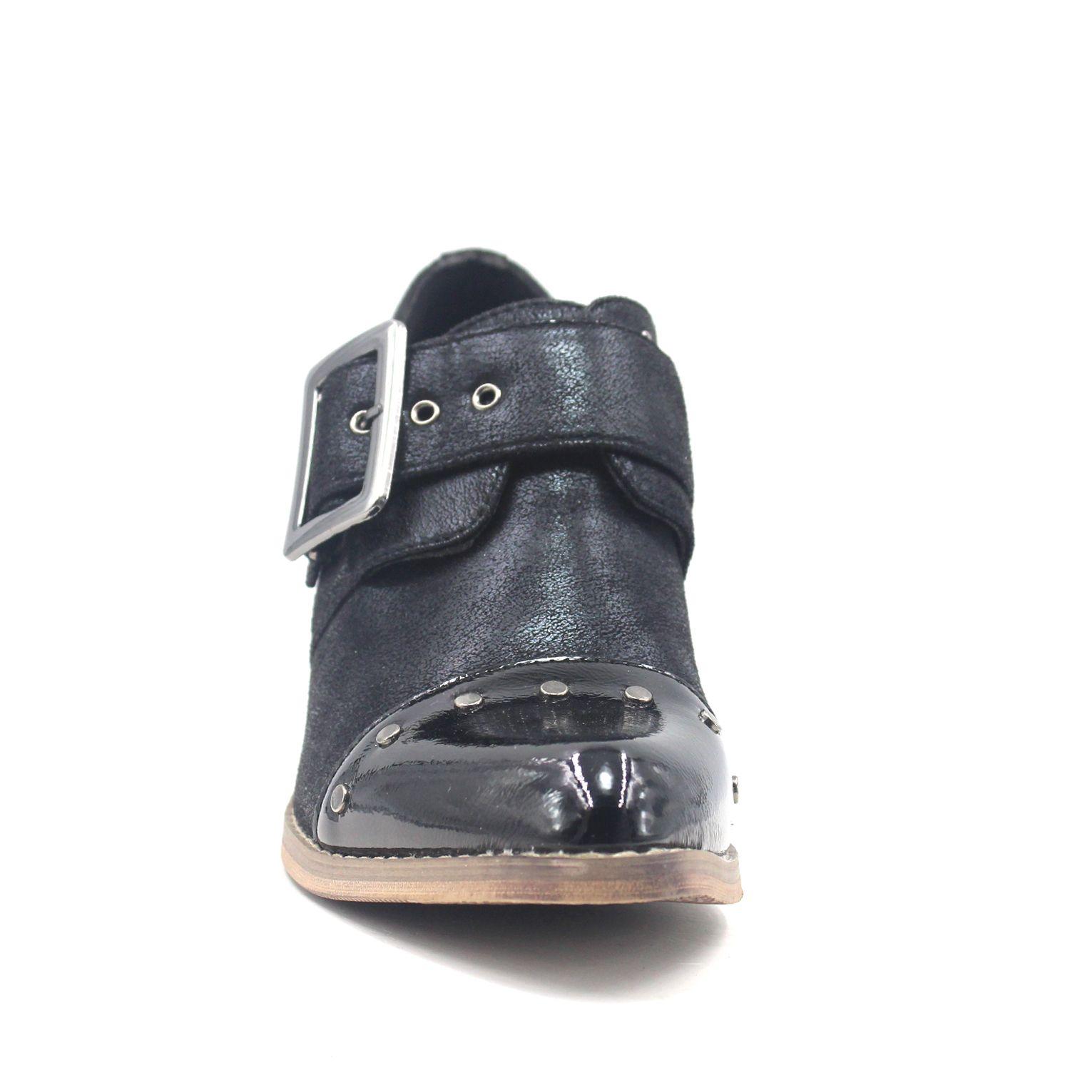 Zapato Negro Mujer C7337 Gotta-1