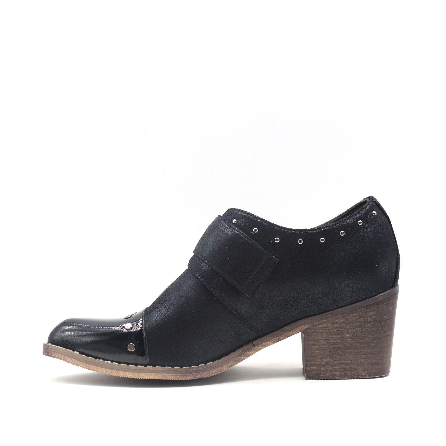 Zapato Negro Mujer C7337 Gotta-2