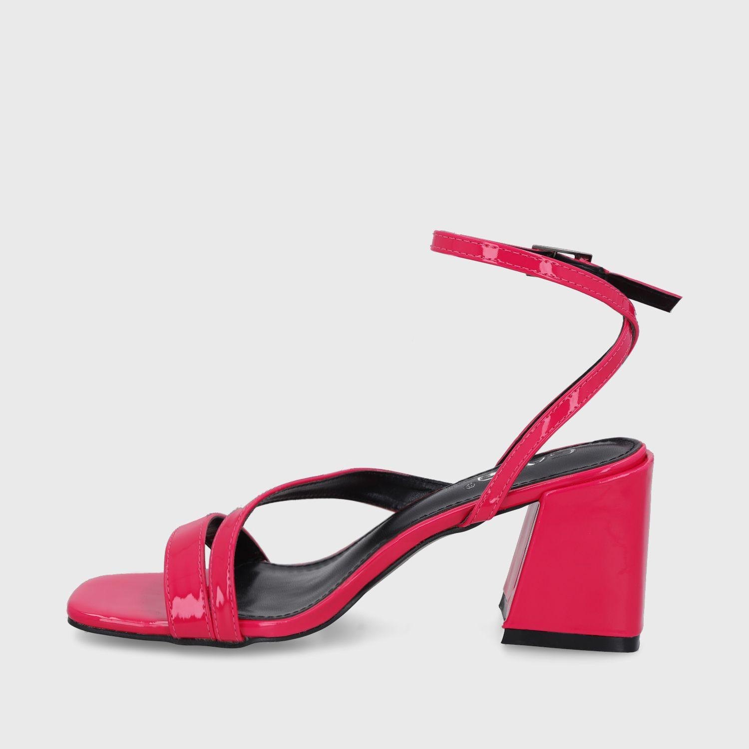 Sandalia Taco Fucsia Mujer 35132 Gotta-3