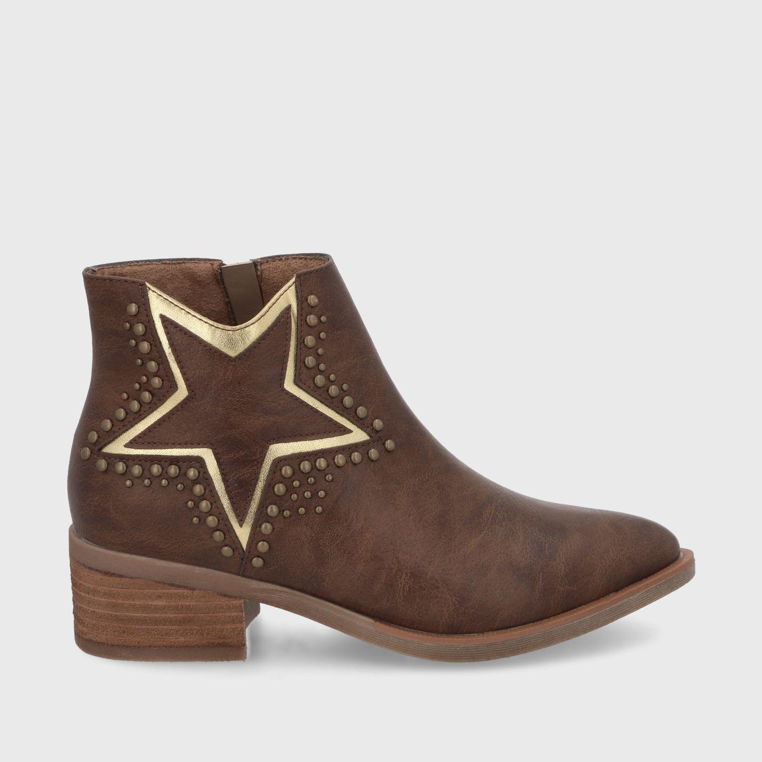 Botín Taco Café Mujer 43102 Gotta-0