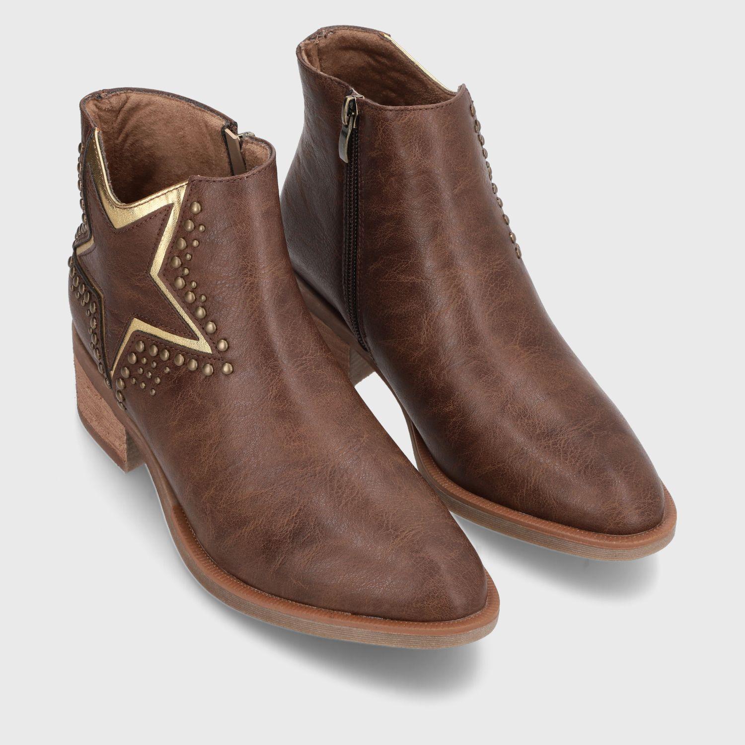 Botín Taco Café Mujer 43102 Gotta-2