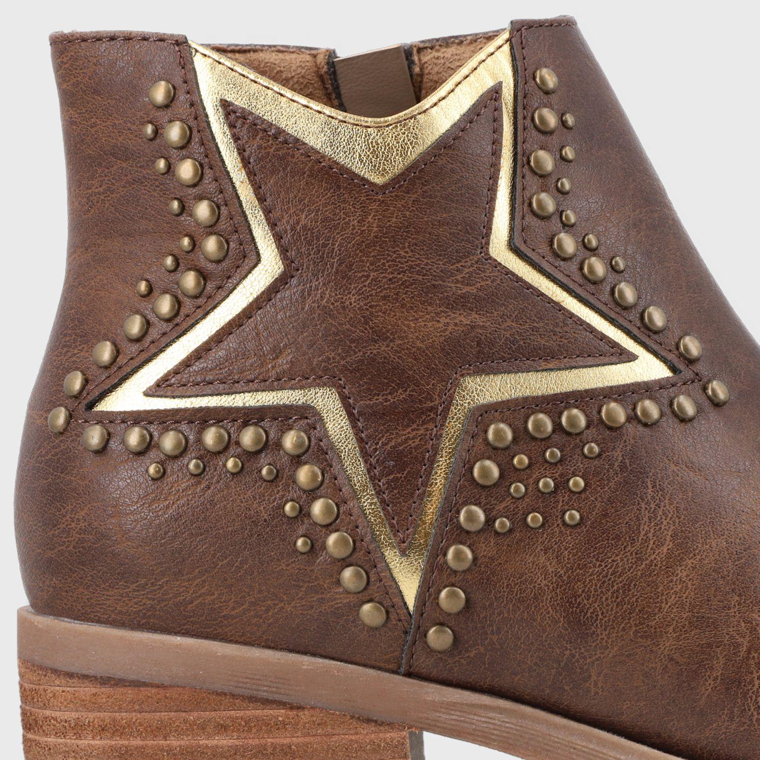 Botín Taco Café Mujer 43102 Gotta-5