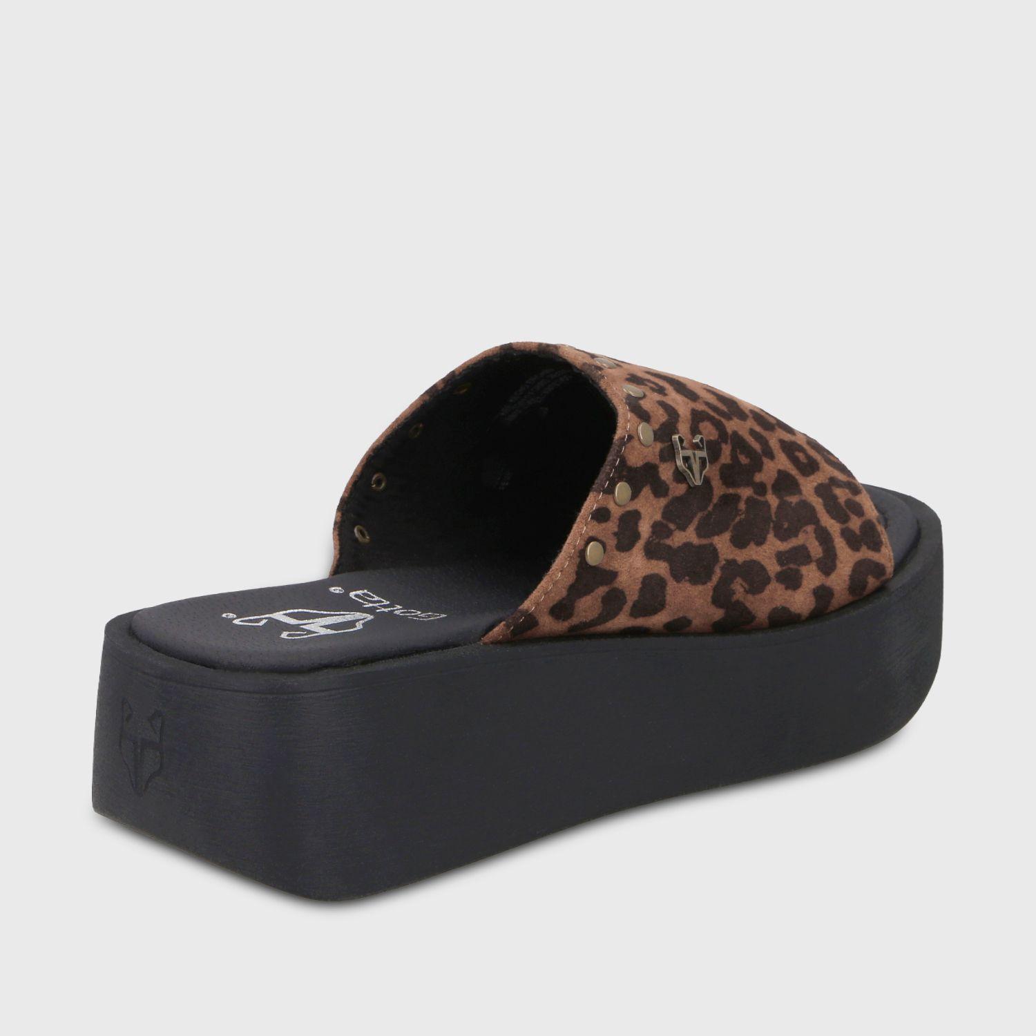 Sandalia Plataforma Animal Print Mujer 53730 Gotta-4