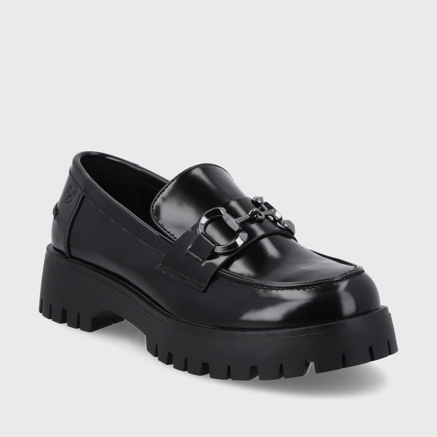 Zapato Plataforma Negro Mujer 46401 Gotta-1