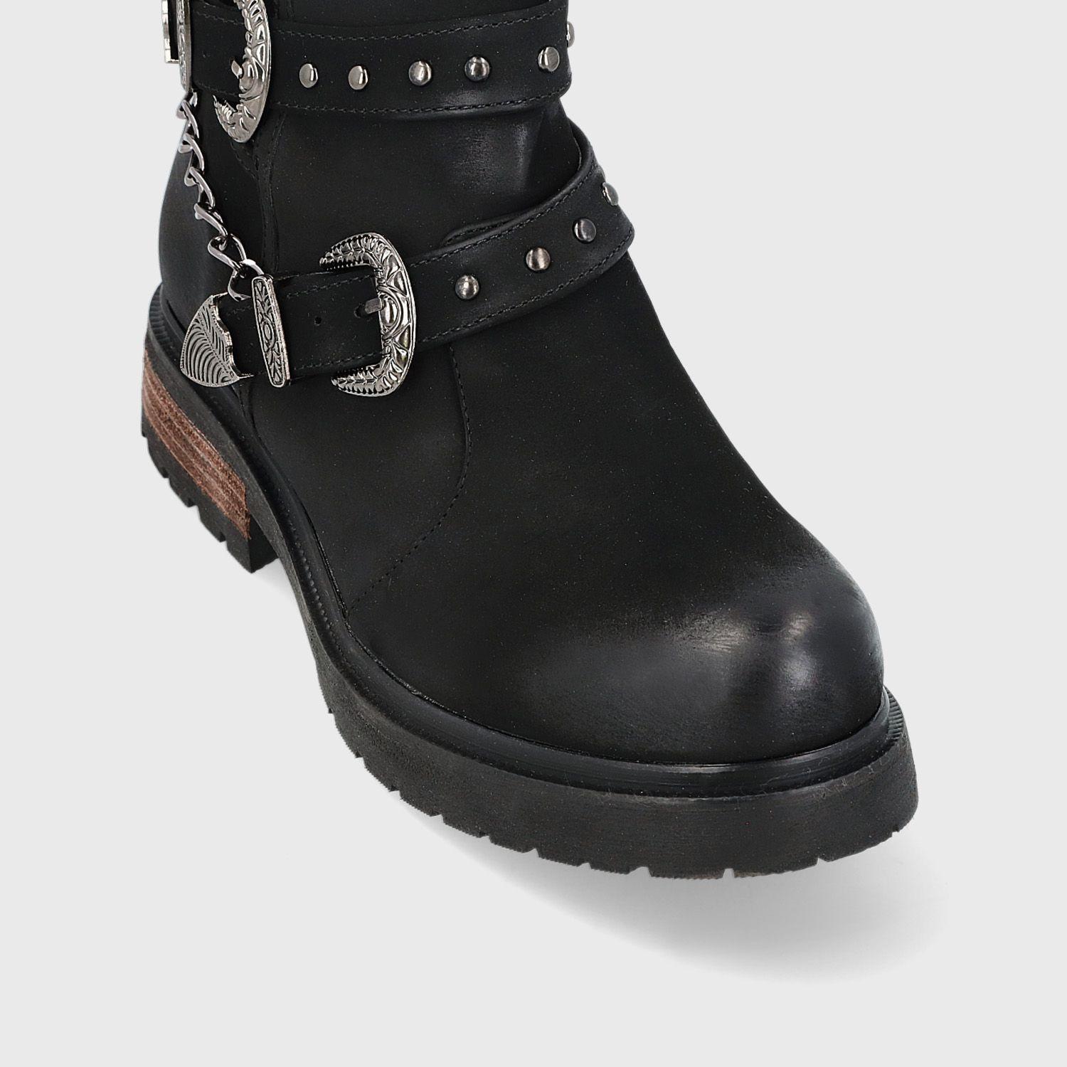 Botín Negro Mujer 25731 Gotta-5