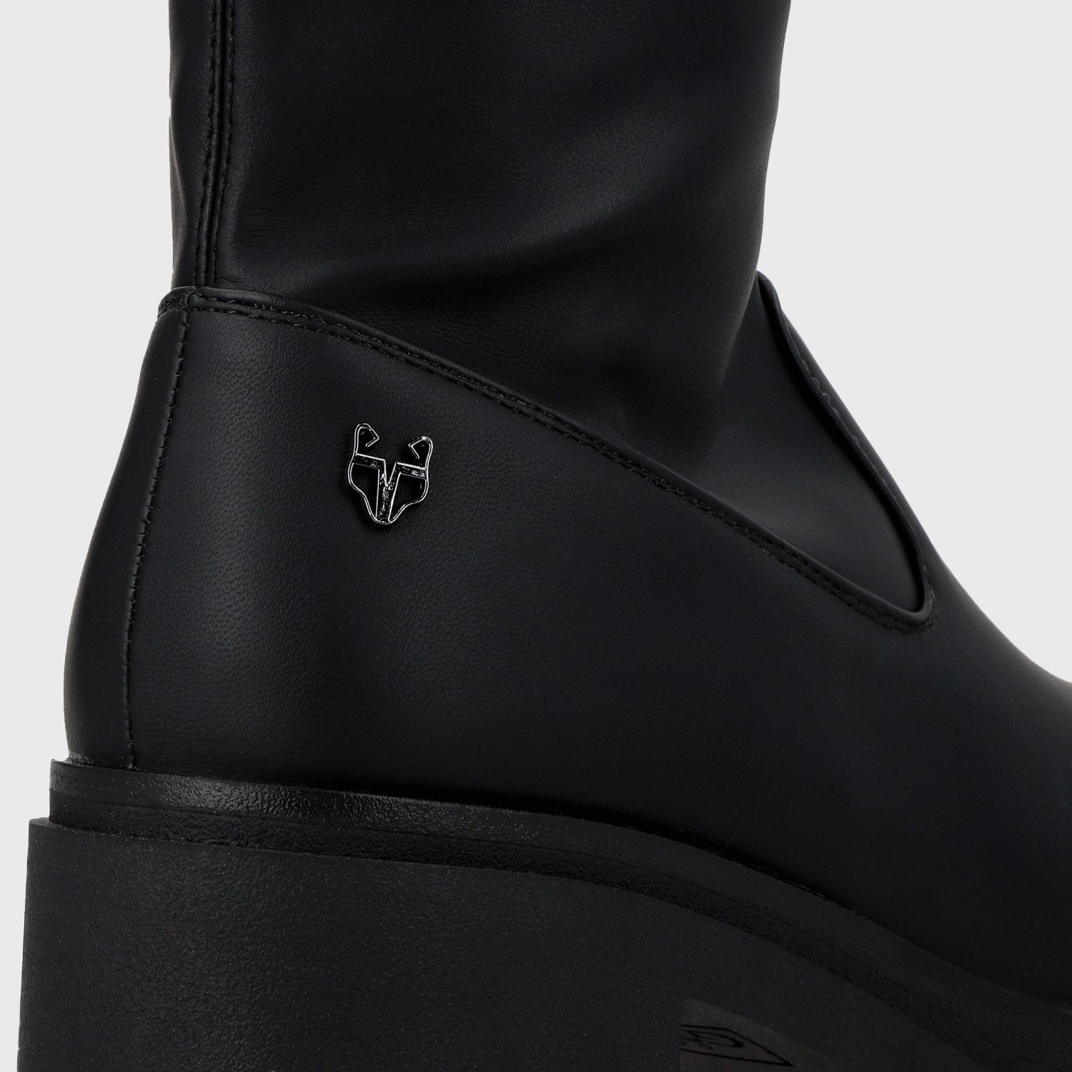 Bota Taco Negra Mujer 46204 Gotta-5