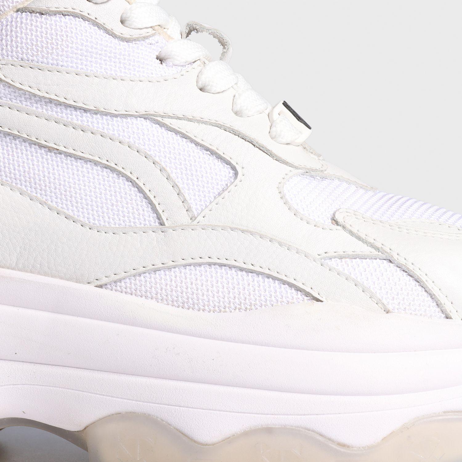 Zapatilla Cuero Blanca Mujer 18541 Gotta-5