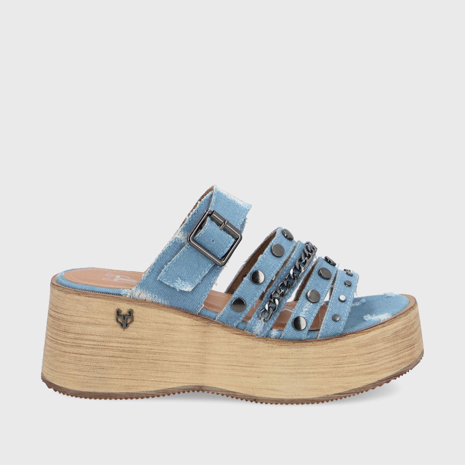 Sandalia Denim Mujer 45841 Gotta-0